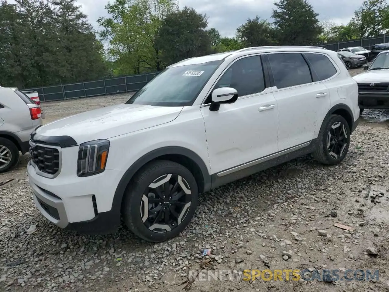 1 Photograph of a damaged car 5XYP64GC5RG538334 KIA TELLURIDE 2024