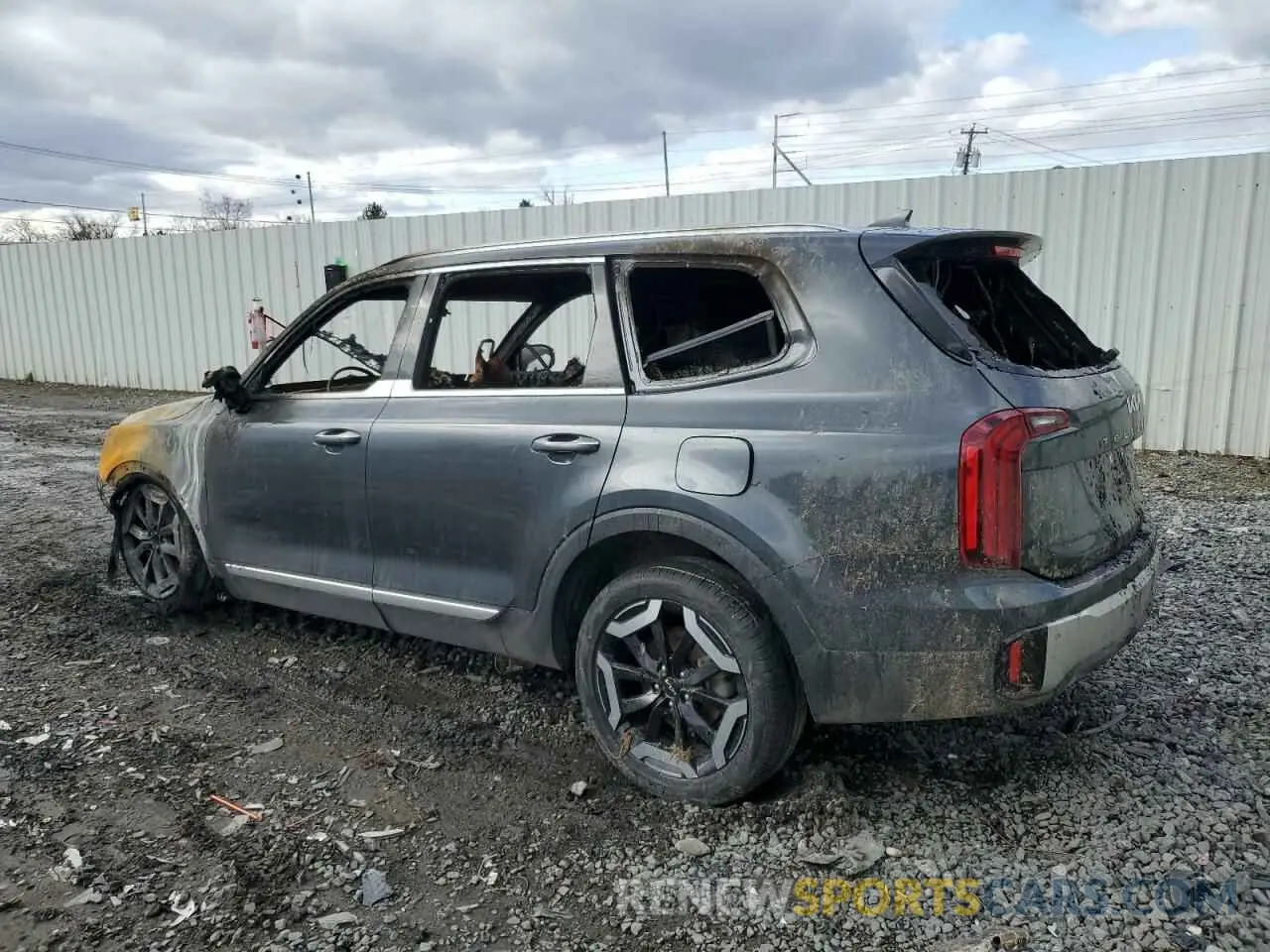 2 Photograph of a damaged car 5XYP6DGC0RG454910 KIA TELLURIDE 2024