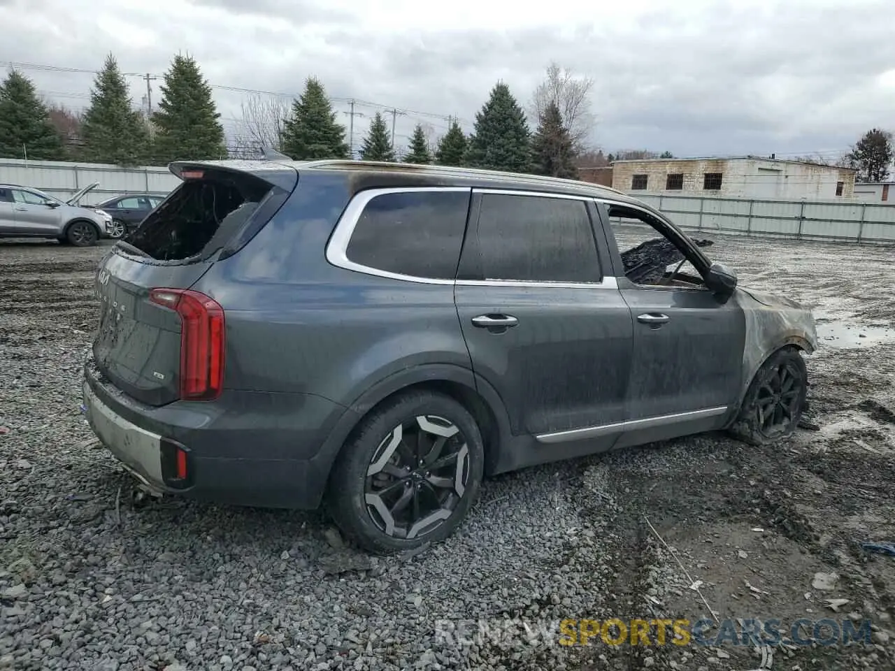 3 Photograph of a damaged car 5XYP6DGC0RG454910 KIA TELLURIDE 2024