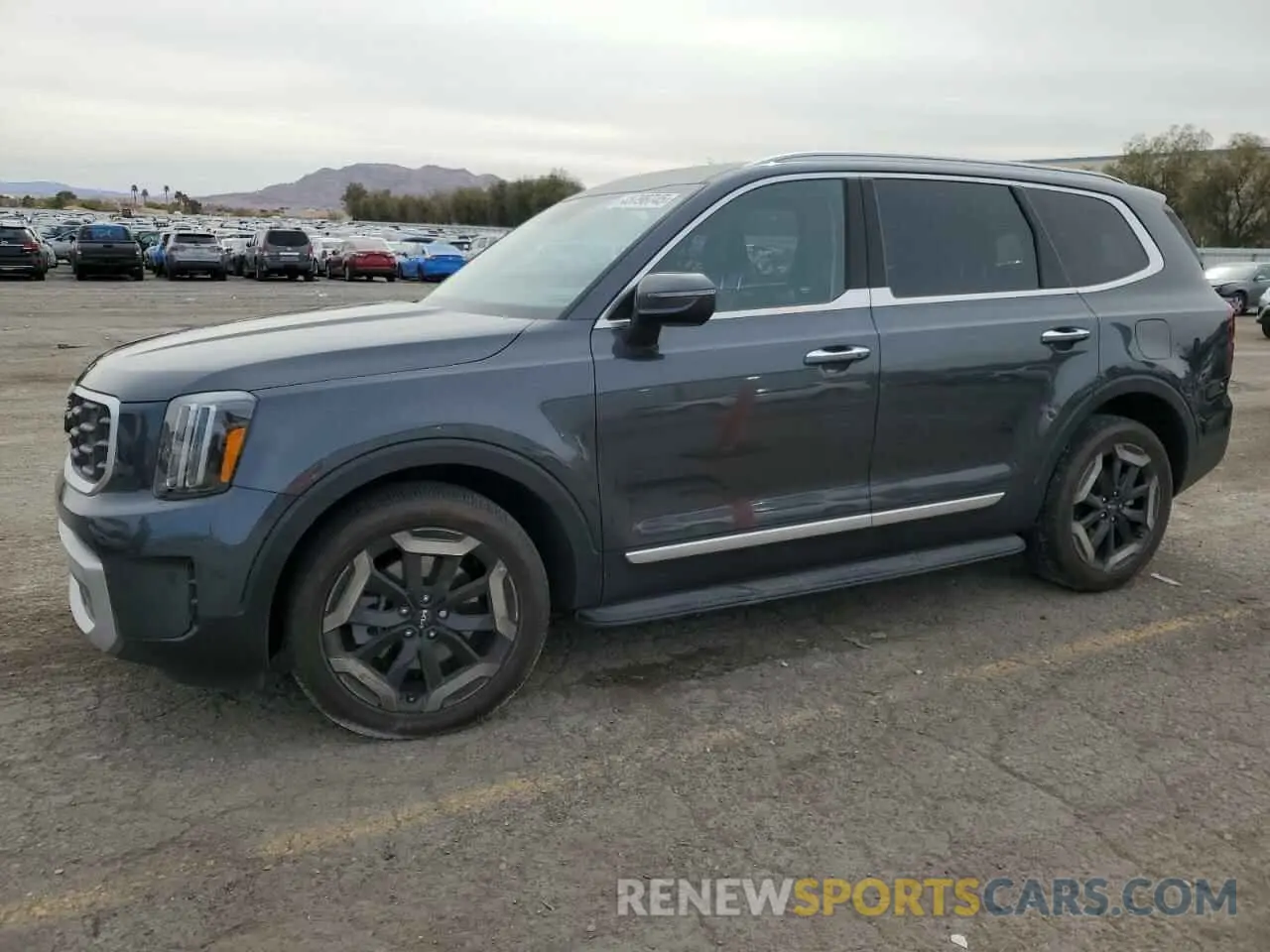 1 Photograph of a damaged car 5XYP6DGC0RG507931 KIA TELLURIDE 2024