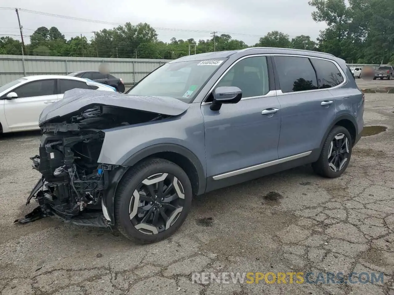 1 Photograph of a damaged car 5XYP6DGC2RG543796 KIA TELLURIDE 2024