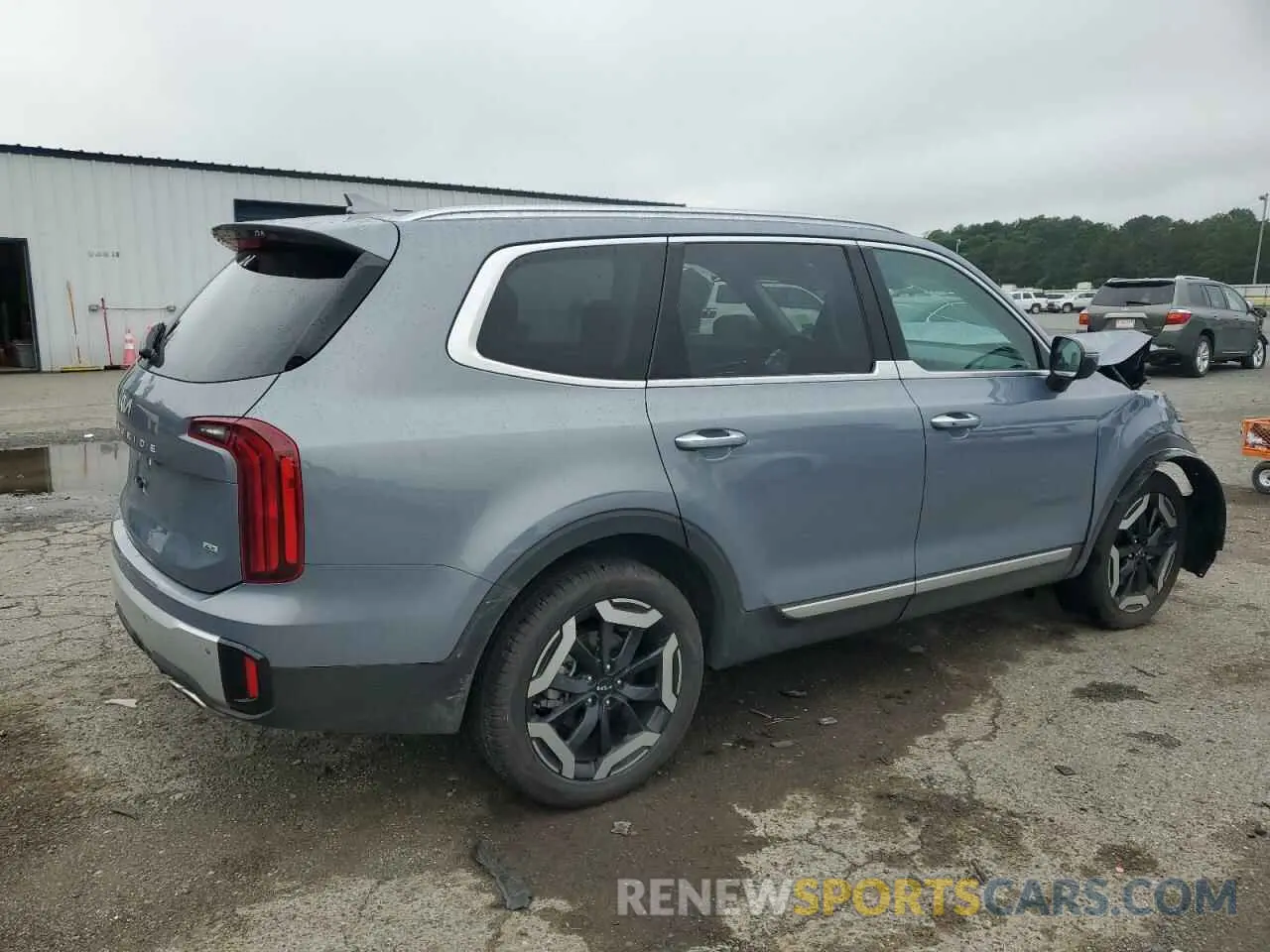 3 Photograph of a damaged car 5XYP6DGC2RG543796 KIA TELLURIDE 2024