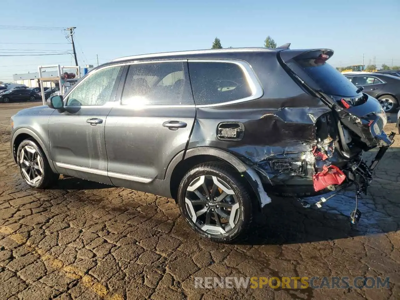 2 Photograph of a damaged car 5XYP6DGC4RG455493 KIA TELLURIDE 2024