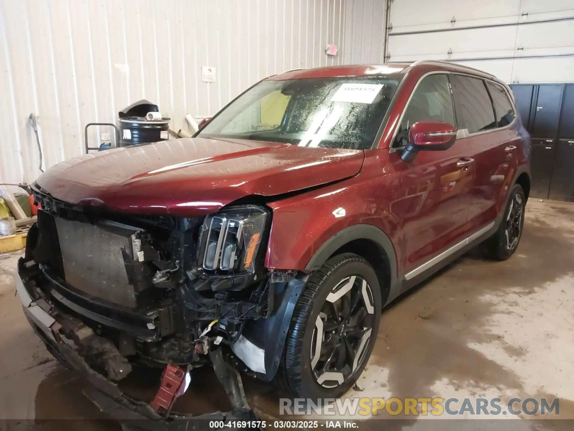 2 Photograph of a damaged car 5XYP6DGC7RG477441 KIA TELLURIDE 2024