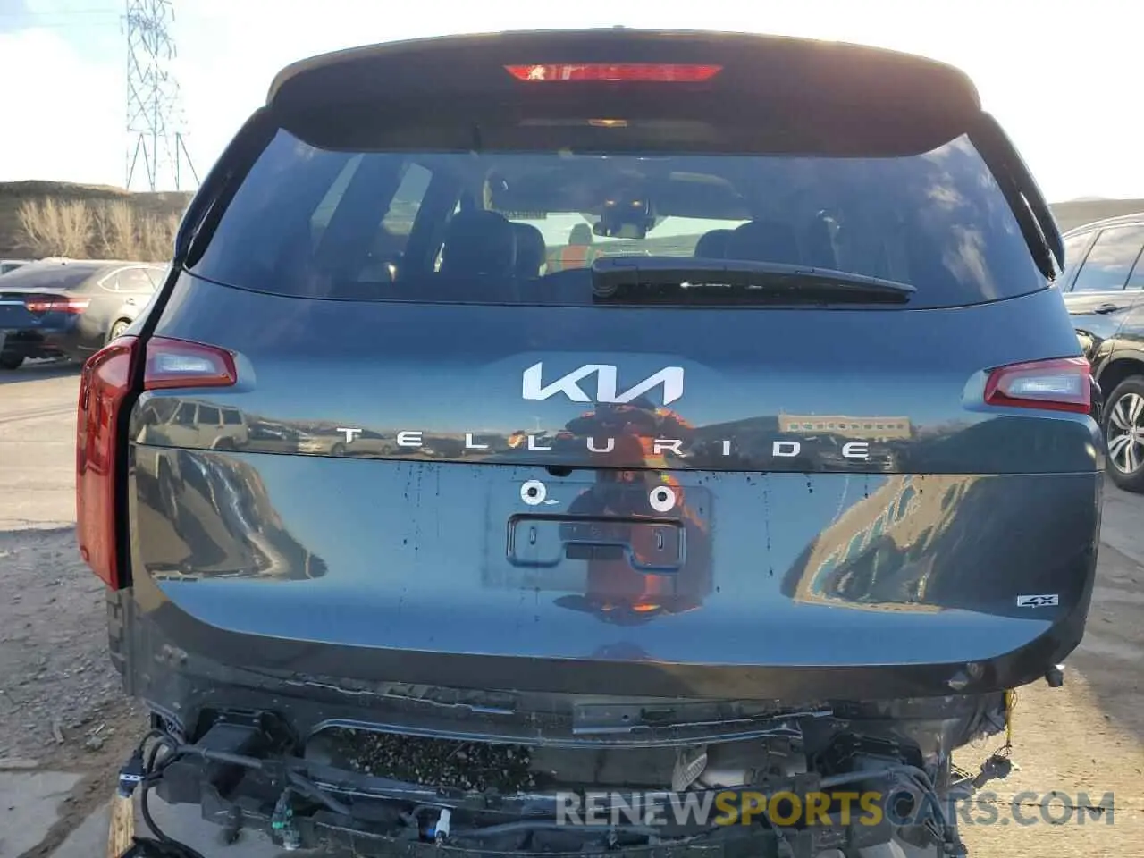 6 Photograph of a damaged car 5XYP6DGC9RG513582 KIA TELLURIDE 2024