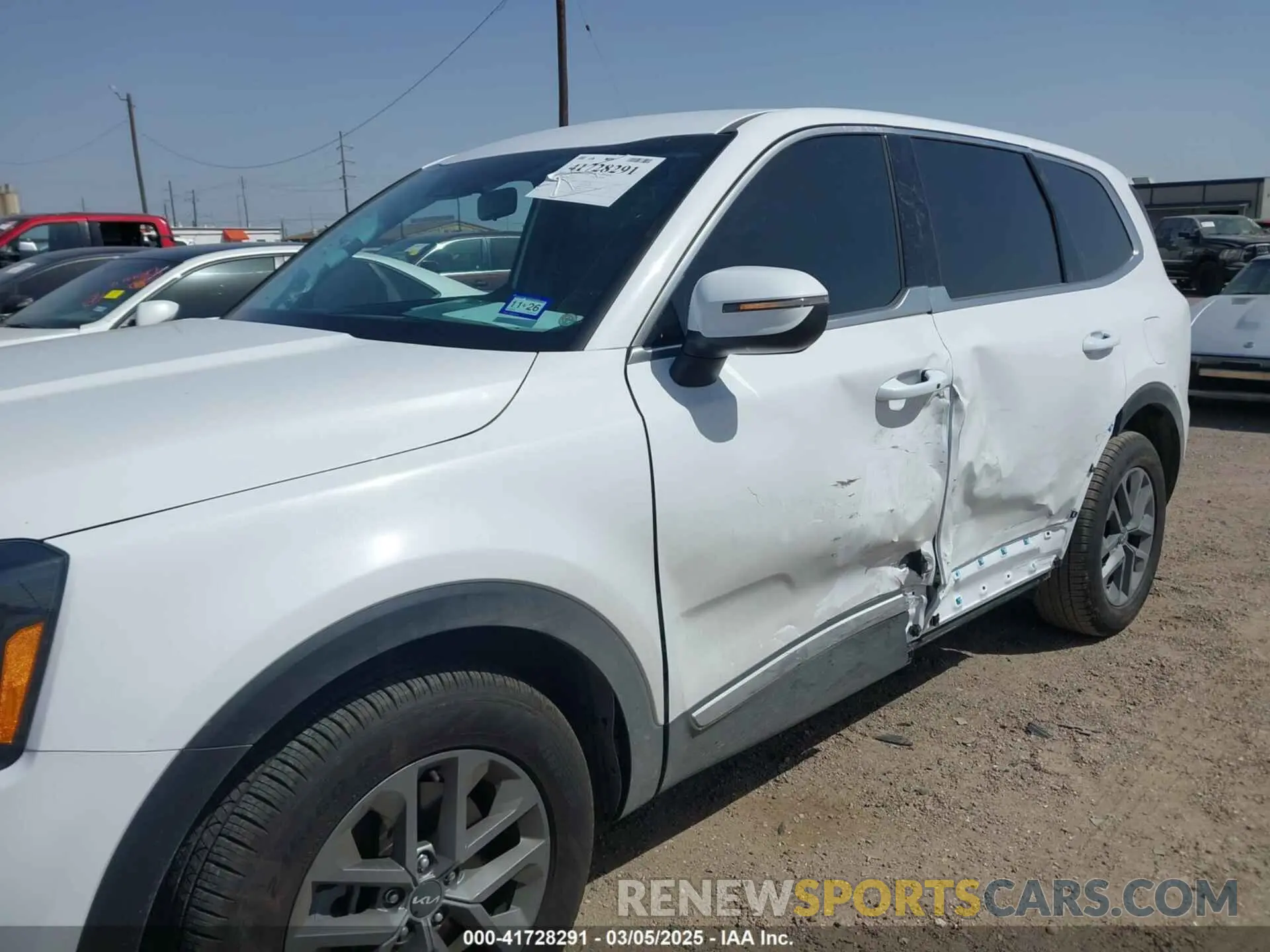 6 Photograph of a damaged car 5XYP24GC9SG567434 KIA TELLURIDE 2025