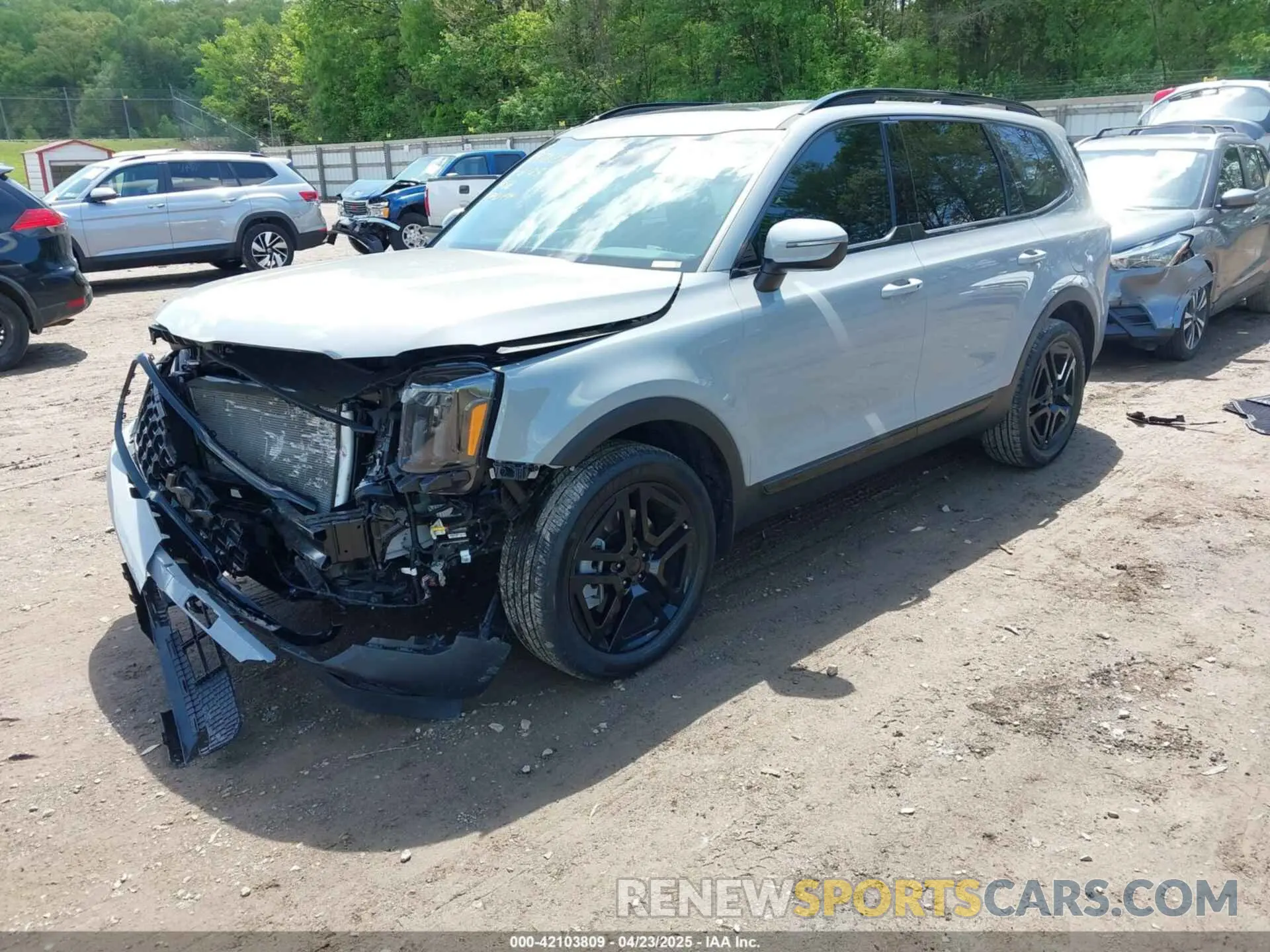 2 Photograph of a damaged car 5XYP3DGC5SG577553 KIA TELLURIDE 2025
