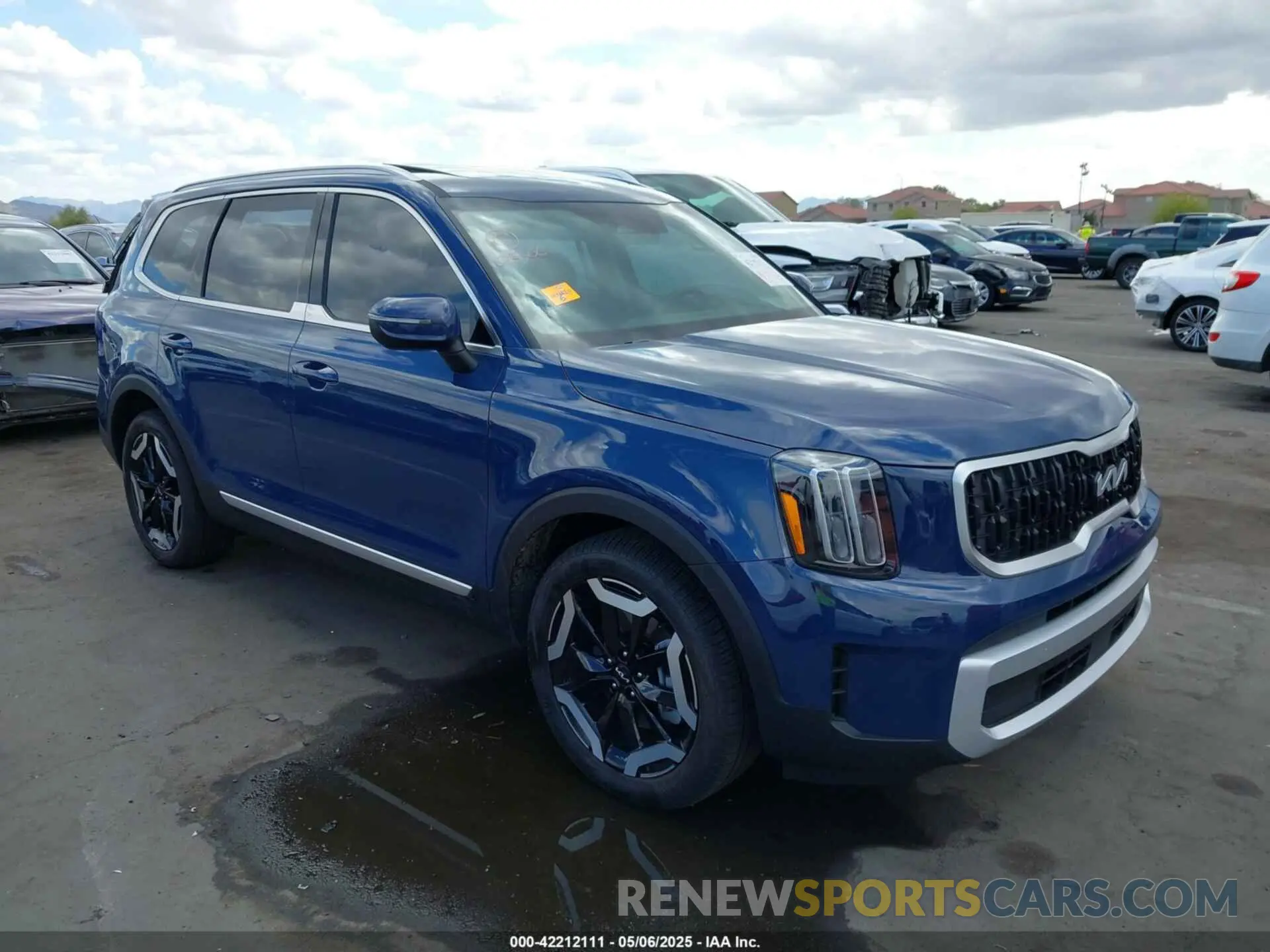 1 Photograph of a damaged car 5XYP3DGC6SG594894 KIA TELLURIDE 2025