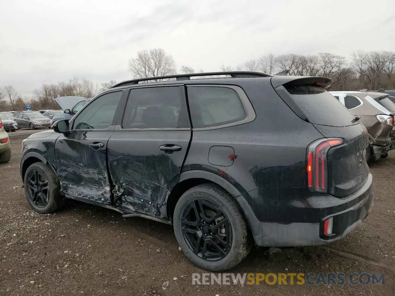 2 Photograph of a damaged car 5XYP5DGC1SG588592 KIA TELLURIDE 2025