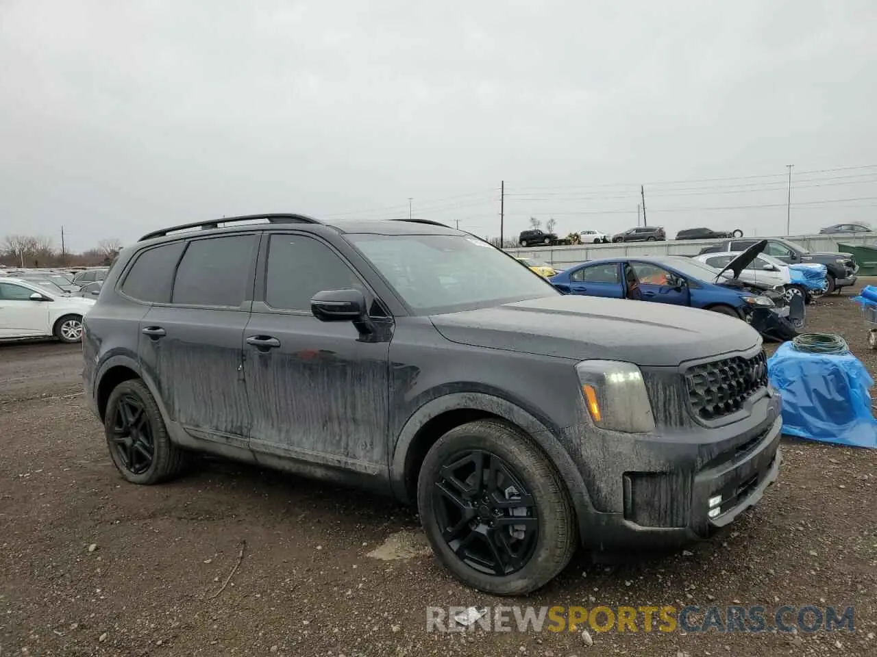 4 Photograph of a damaged car 5XYP5DGC1SG588592 KIA TELLURIDE 2025