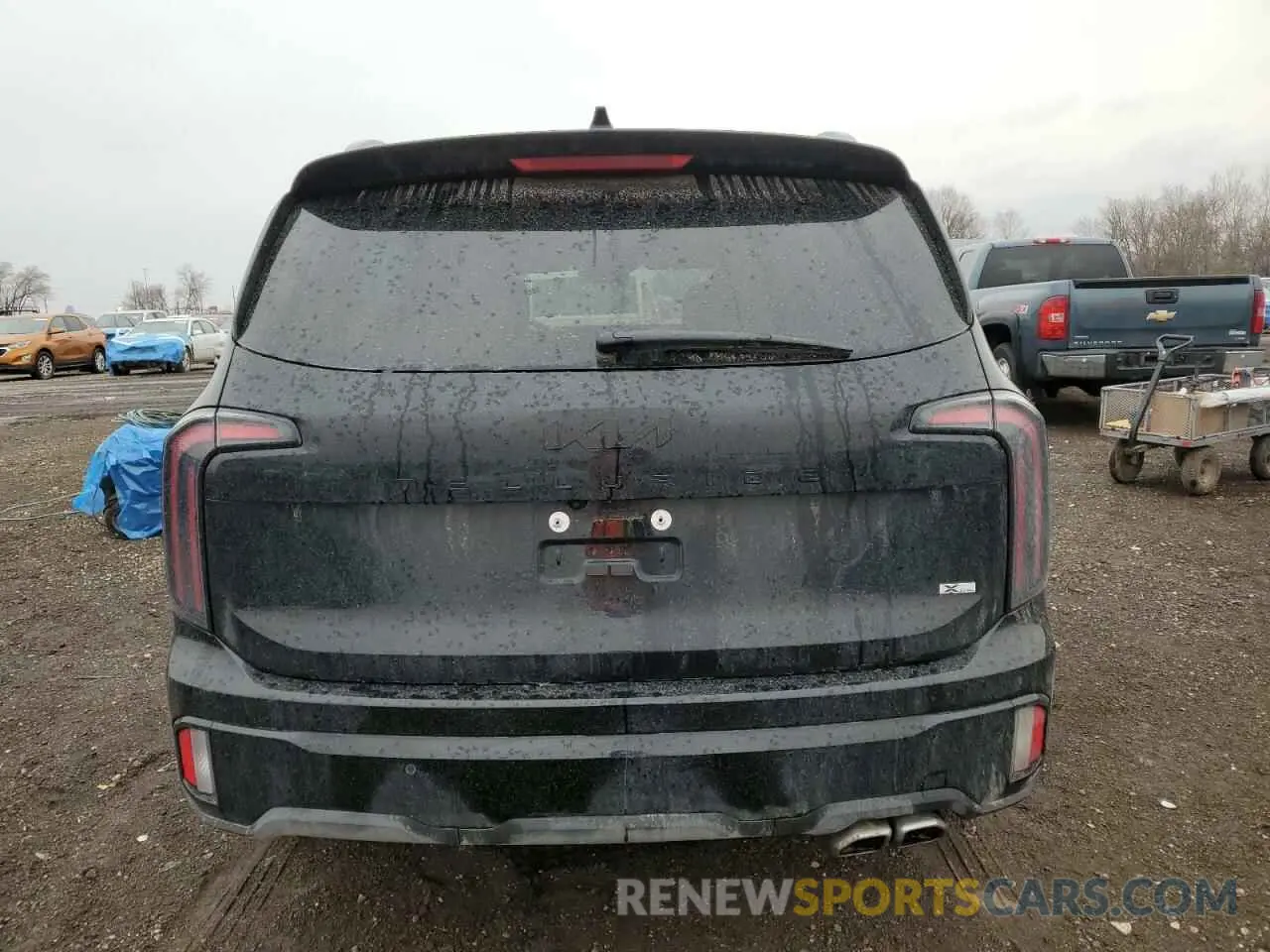 6 Photograph of a damaged car 5XYP5DGC1SG588592 KIA TELLURIDE 2025