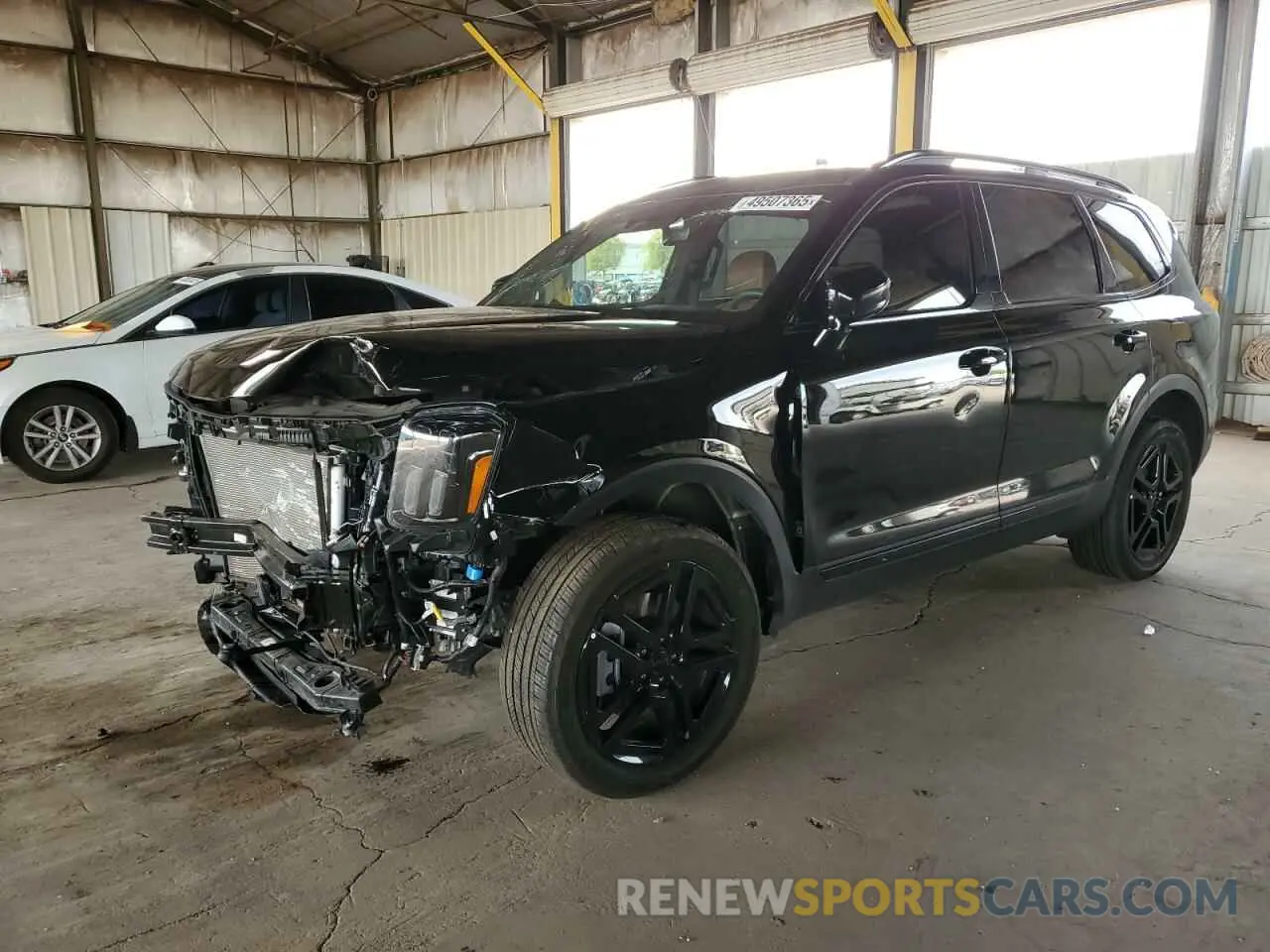 1 Photograph of a damaged car 5XYP5DGC2SG568383 KIA TELLURIDE 2025