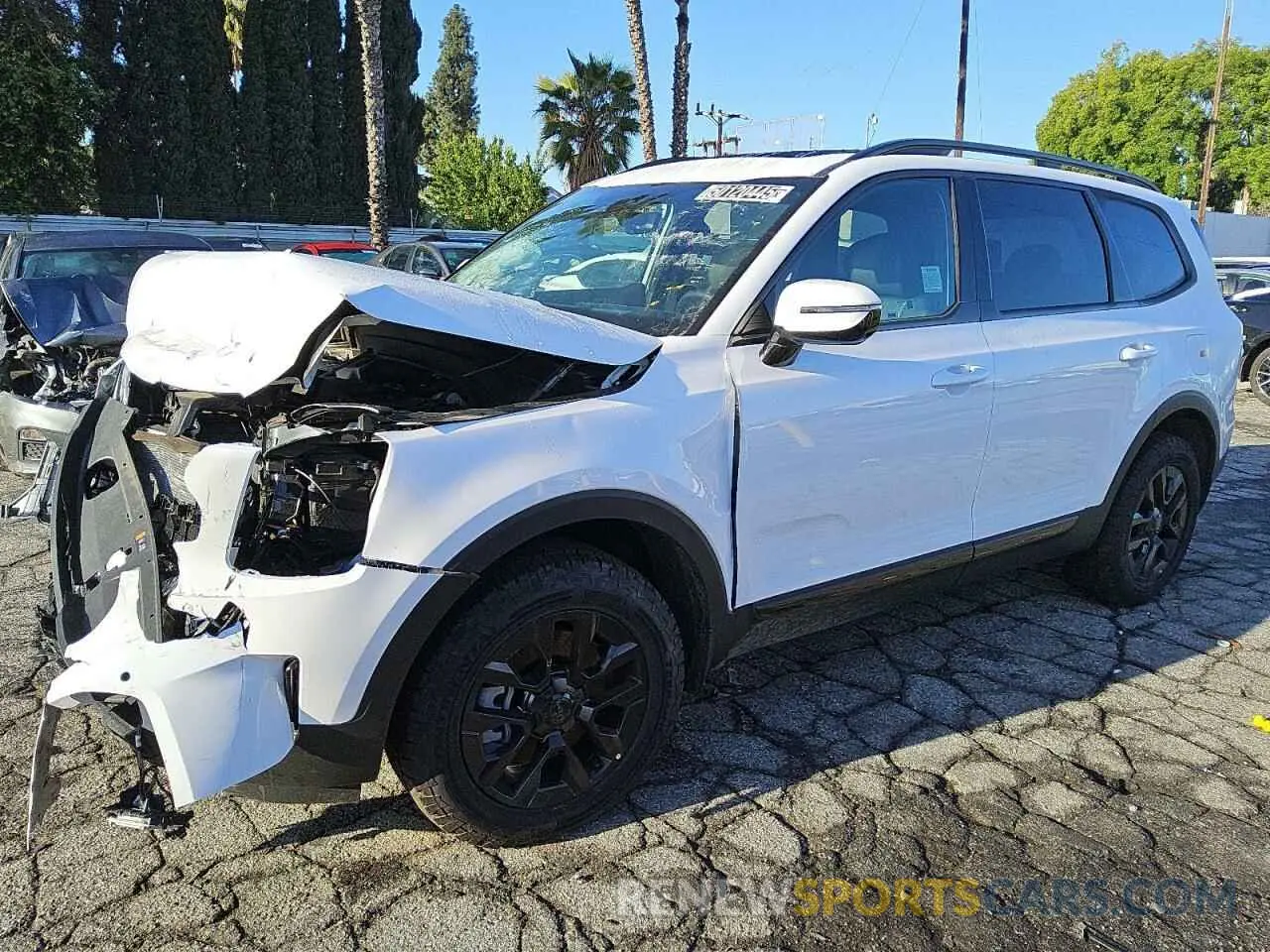 1 Photograph of a damaged car 5XYP5DGC6SG586997 KIA TELLURIDE 2025