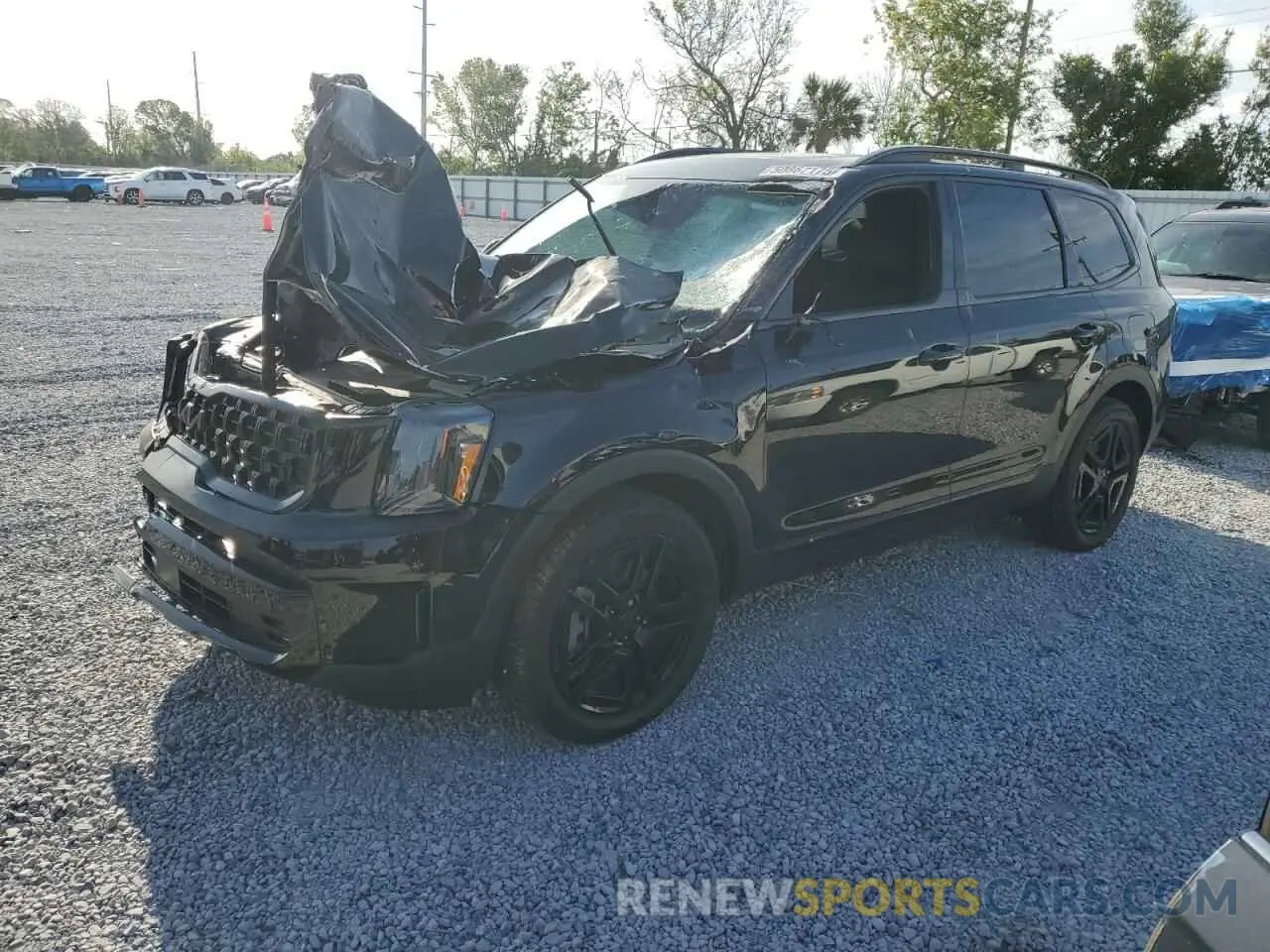 1 Photograph of a damaged car 5XYP5DGC9SG573550 KIA TELLURIDE 2025