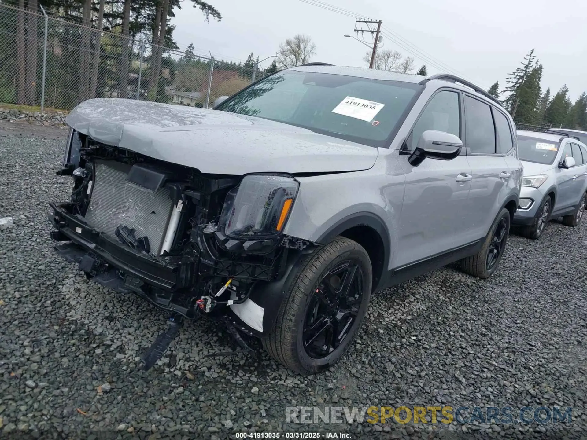 2 Photograph of a damaged car 5XYP5DGC9SG605686 KIA TELLURIDE 2025
