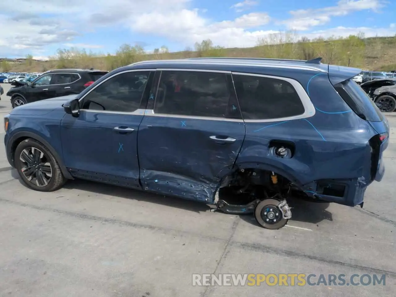 2 Photograph of a damaged car 5XYP5DGCXSG585397 KIA TELLURIDE 2025