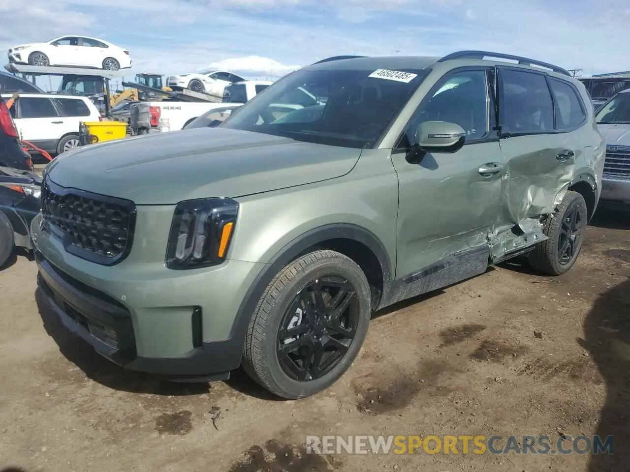 1 Photograph of a damaged car 5XYP5DGCXSG590552 KIA TELLURIDE 2025