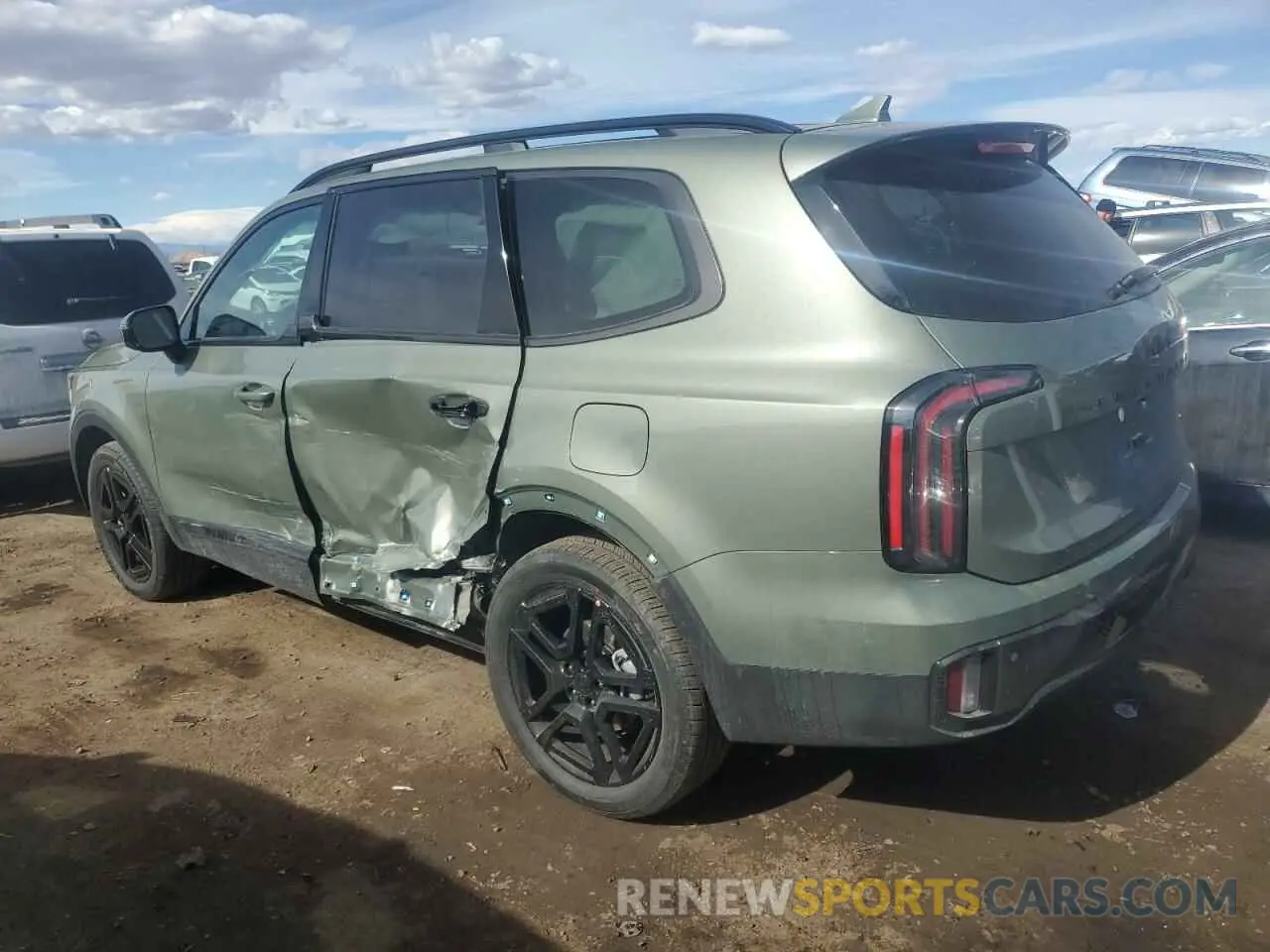 2 Photograph of a damaged car 5XYP5DGCXSG590552 KIA TELLURIDE 2025