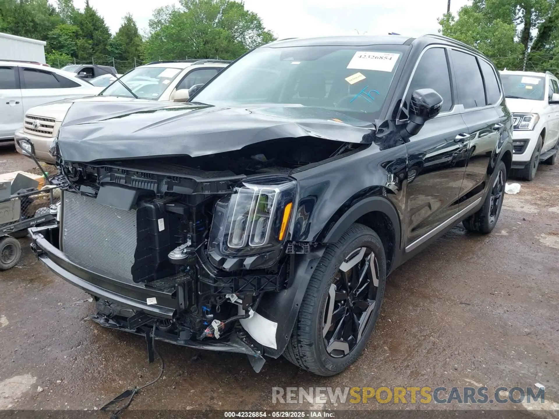 2 Photograph of a damaged car 5XYP64GC4SG617774 KIA TELLURIDE 2025