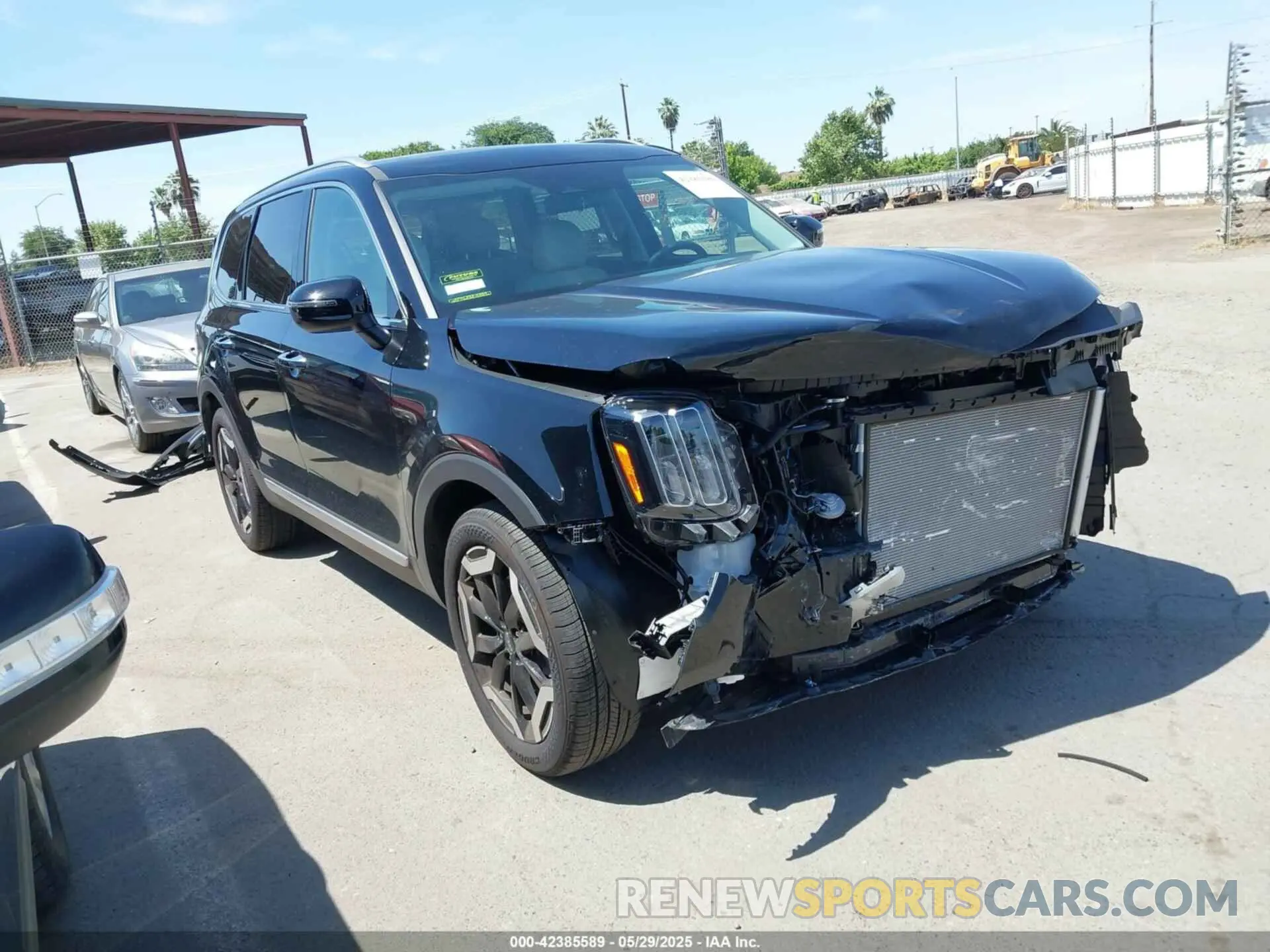 1 Photograph of a damaged car 5XYP64GC4SG623557 KIA TELLURIDE 2025