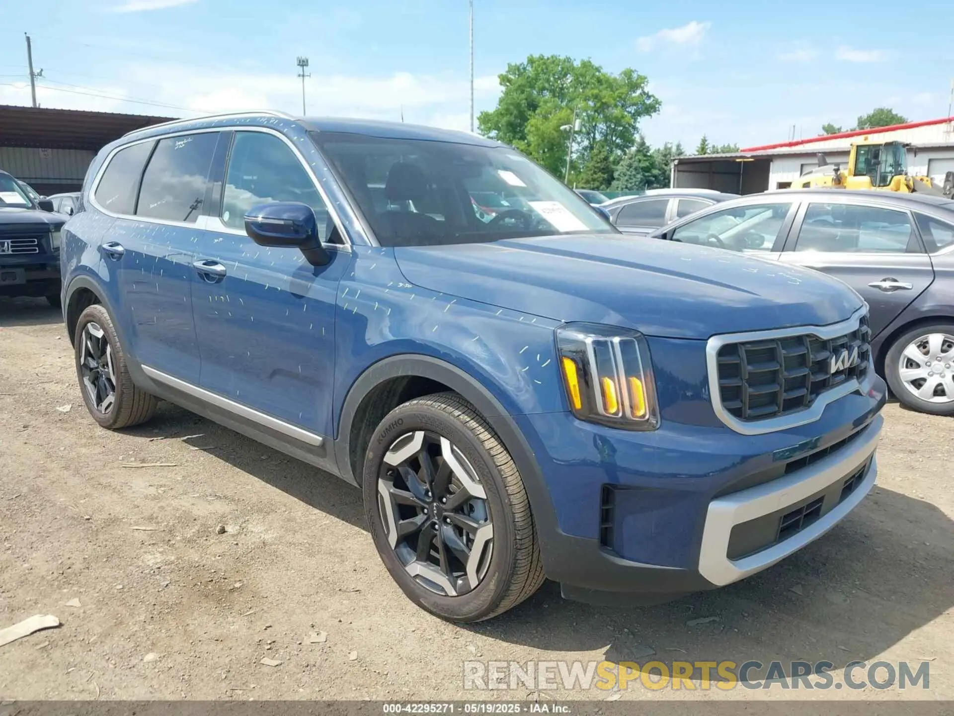 1 Photograph of a damaged car 5XYP64GC6SG581215 KIA TELLURIDE 2025
