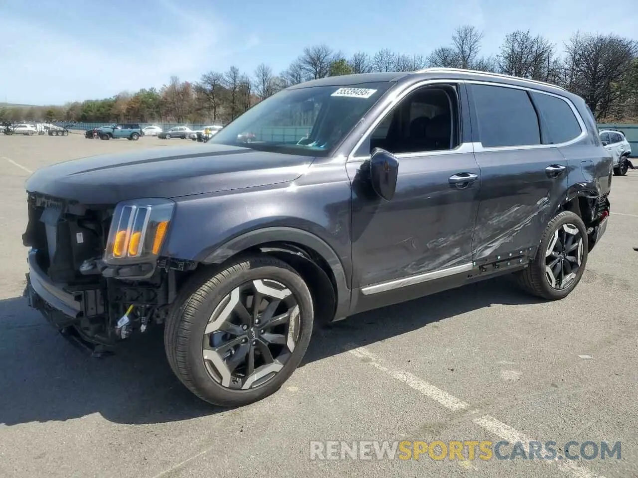 1 Photograph of a damaged car 5XYP6DGC3SG577316 KIA TELLURIDE 2025