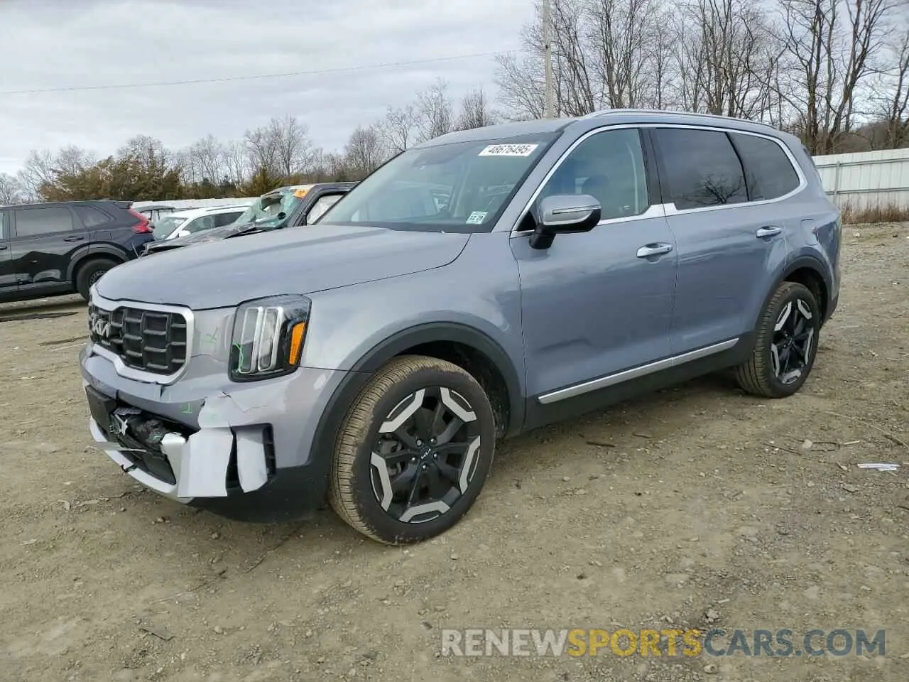 1 Photograph of a damaged car 5XYP6DGC8SG600153 KIA TELLURIDE 2025