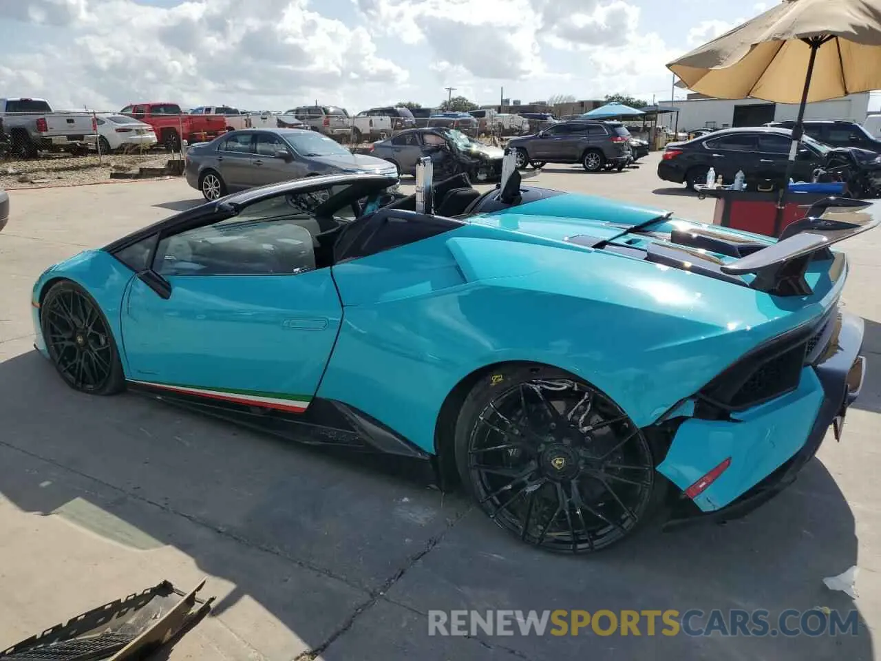 2 Photograph of a damaged car ZHWUS4ZF3KLA12102 LAMBORGHINI ALL MODELS 2019