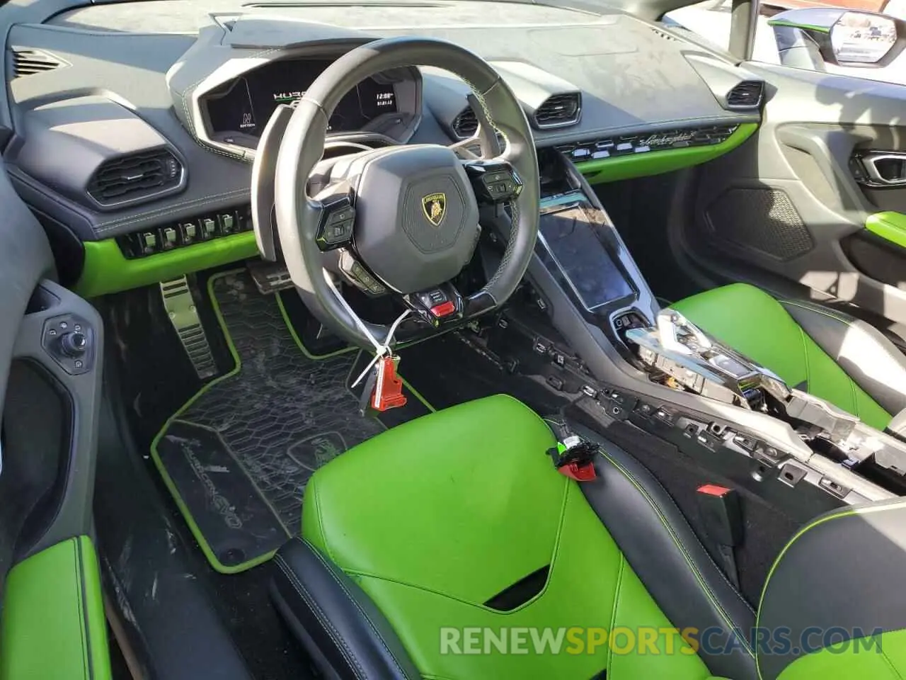 8 Photograph of a damaged car ZHWUF4ZF5LLA13239 LAMBORGHINI ALL MODELS 2020