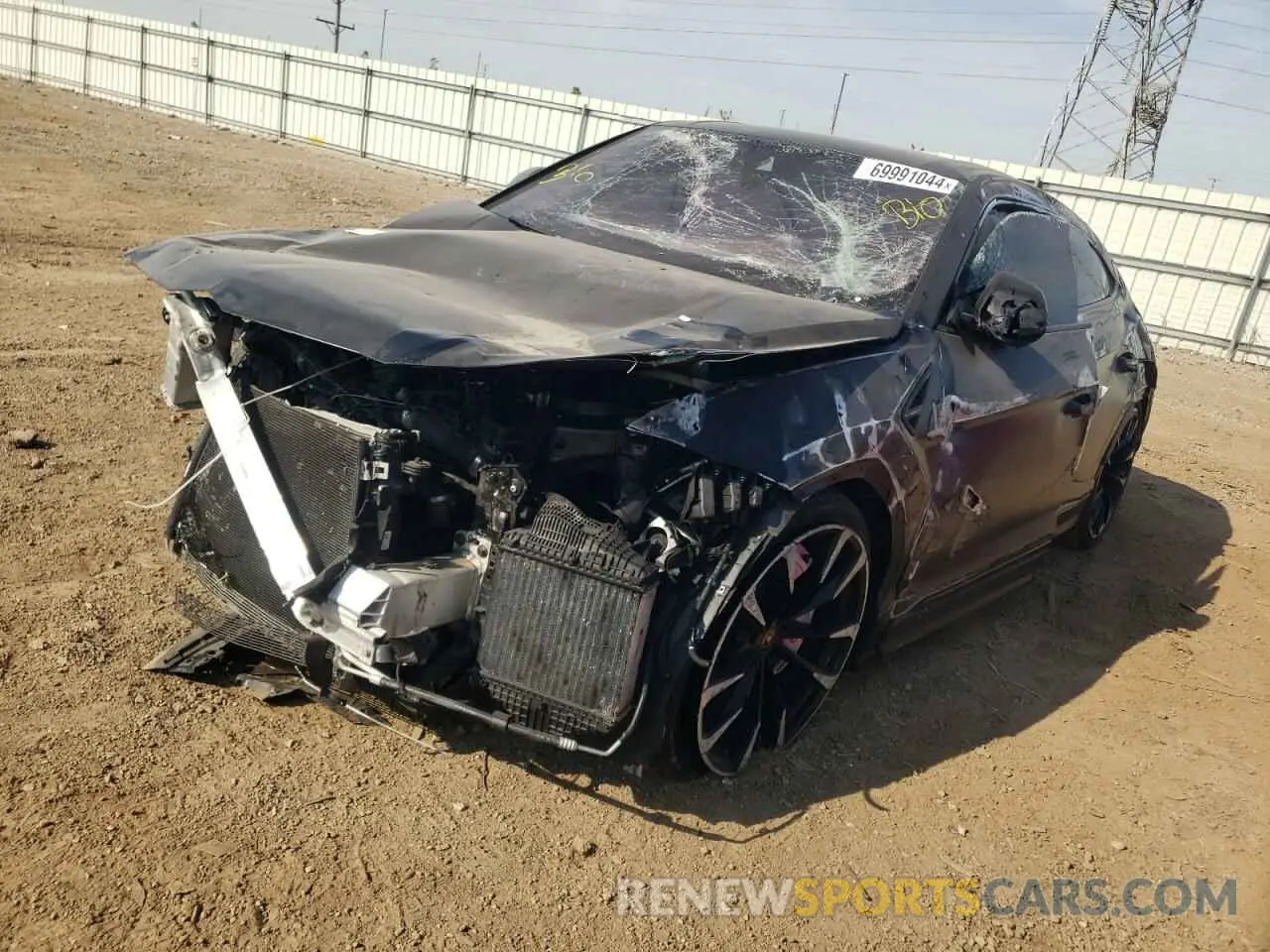 1 Photograph of a damaged car ZPBUA1ZL6LLA06611 LAMBORGHINI ALL MODELS 2020