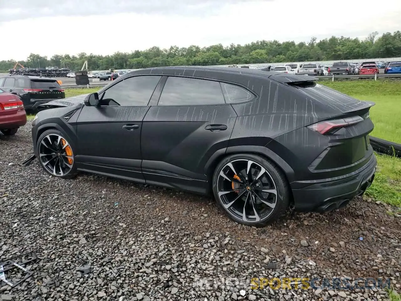 2 Photograph of a damaged car ZPBUA1ZL9MLA13067 LAMBORGHINI ALL MODELS 2021