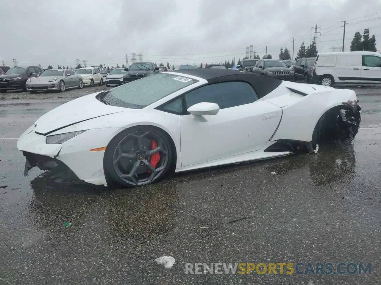 1 Photograph of a damaged car ZHWUT4ZF0PLA22378 LAMBORGHINI ALL MODELS 2023