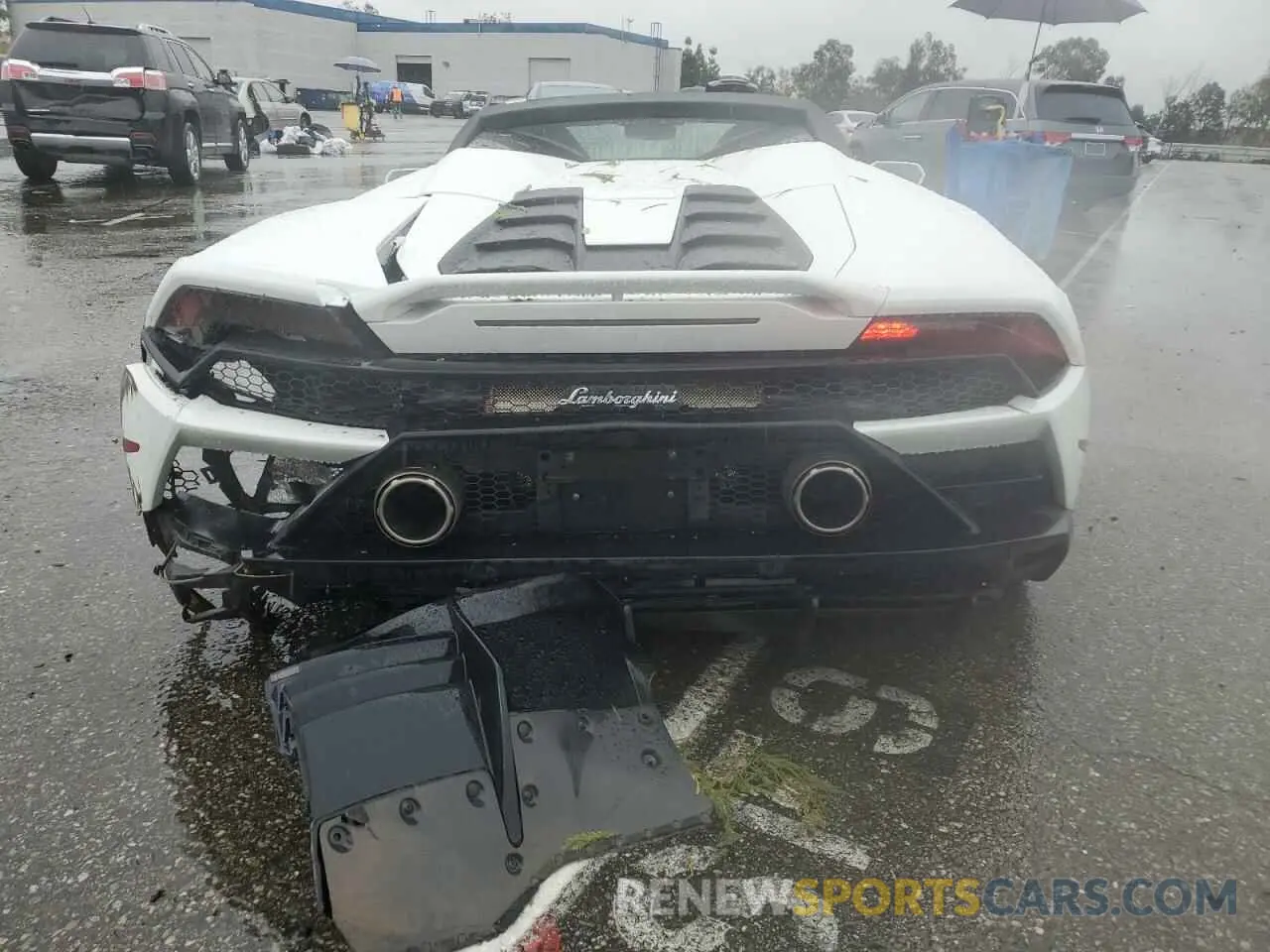 6 Photograph of a damaged car ZHWUT4ZF0PLA22378 LAMBORGHINI ALL MODELS 2023