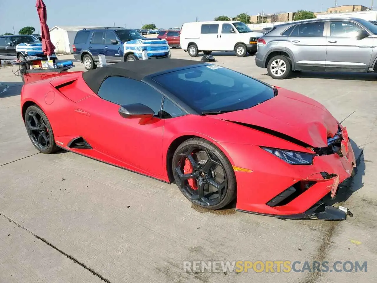 4 Photograph of a damaged car ZHWUT5ZF9PLA21574 LAMBORGHINI ALL MODELS 2023