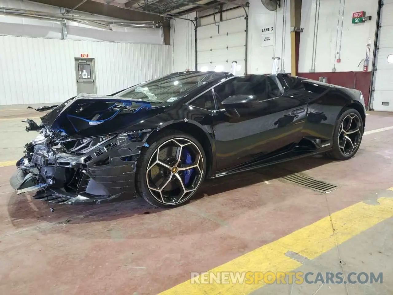 1 Photograph of a damaged car ZHWUT4ZF6RLA28592 LAMBORGHINI ALL MODELS 2024