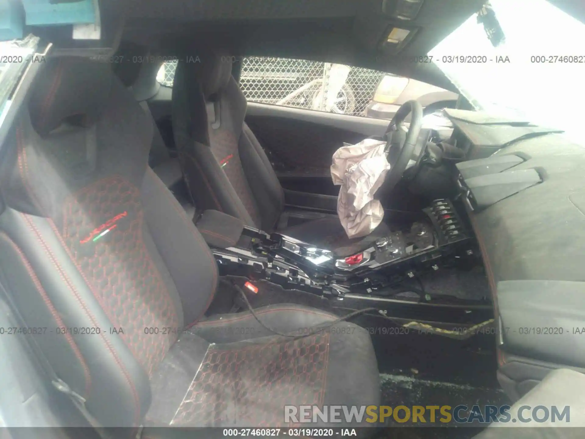 5 Photograph of a damaged car ZHWUC2ZF6KLA12449 LAMBORGHINI HURACAN 2019