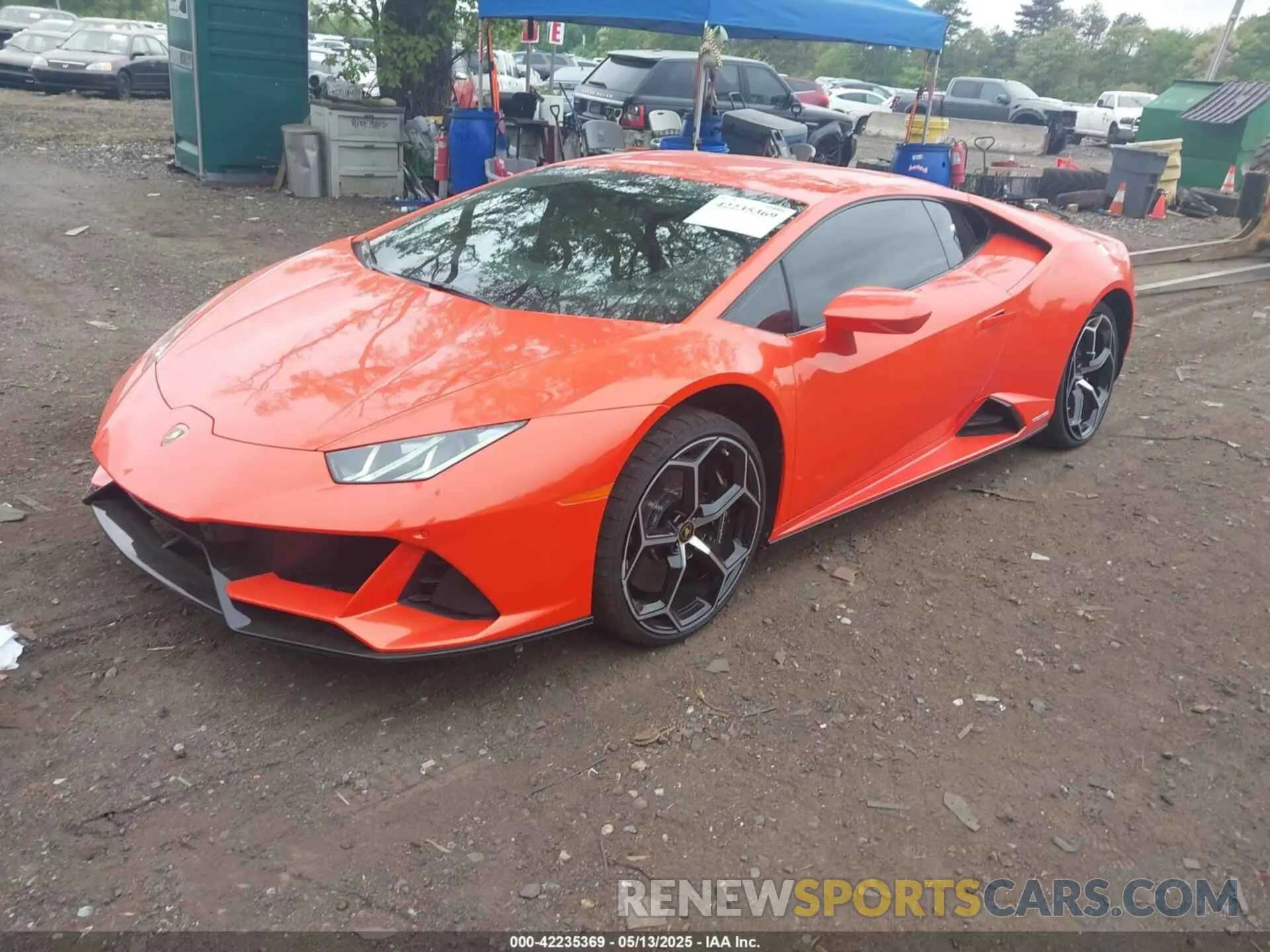 2 Photograph of a damaged car ZHWUF4ZF6LLA13783 LAMBORGHINI HURACAN EVO 2020