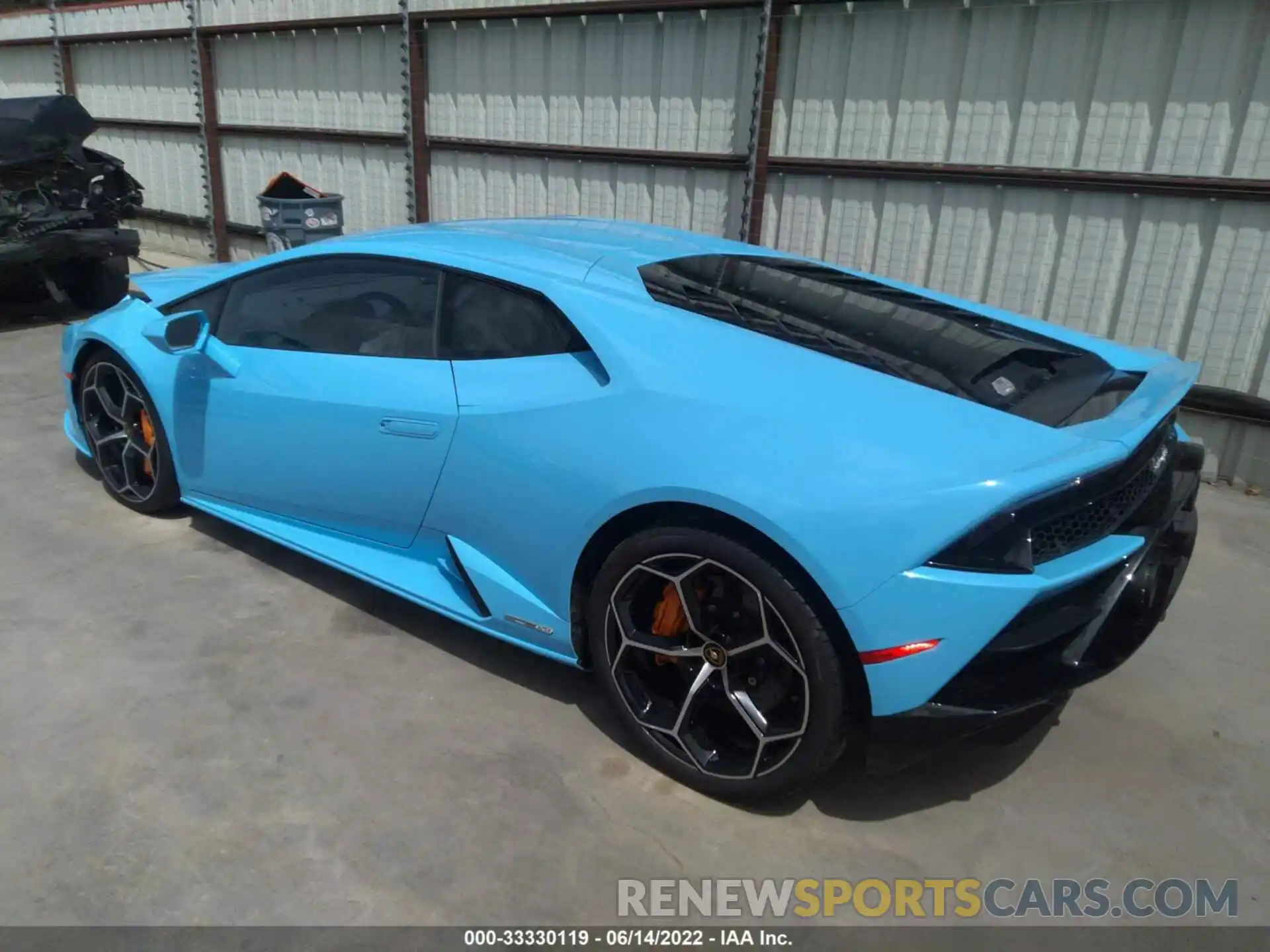 3 Photograph of a damaged car ZHWUF4ZFXNLA19086 LAMBORGHINI HURACAN EVO 2022