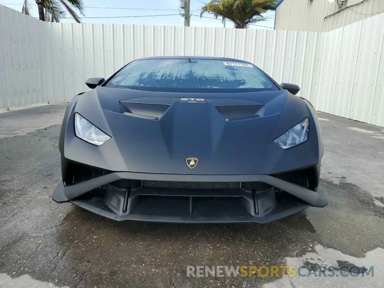 5 Photograph of a damaged car ZHWUA6ZX0NLA18998 LAMBORGHINI HURACAN ST 2022