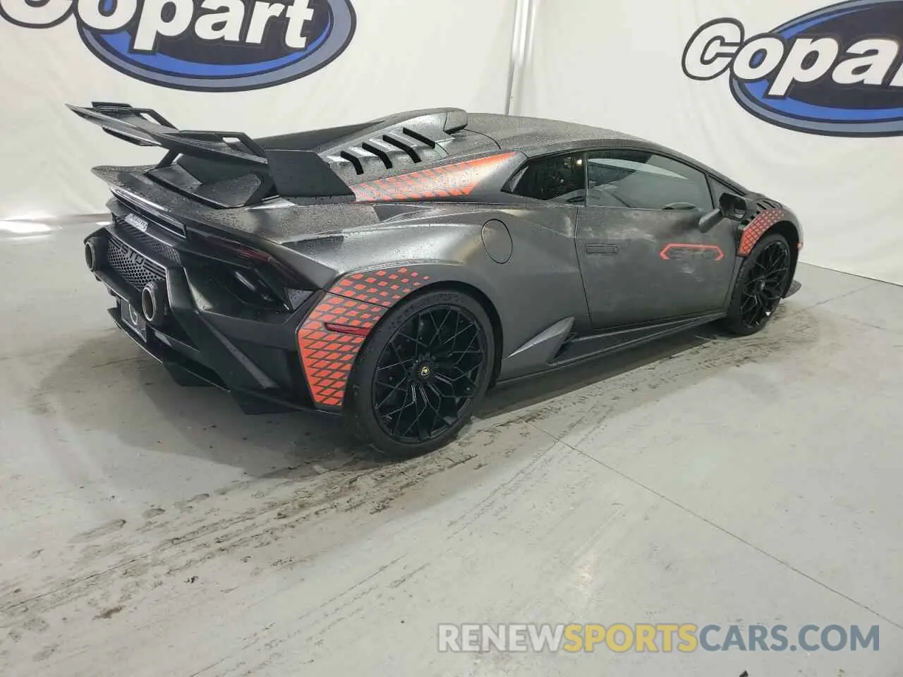 3 Photograph of a damaged car ZHWUA6ZX8NLA18196 LAMBORGHINI HURACAN ST 2022
