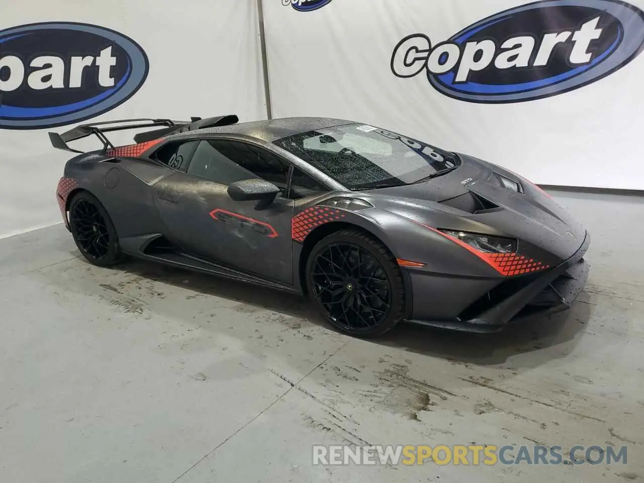 4 Photograph of a damaged car ZHWUA6ZX8NLA18196 LAMBORGHINI HURACAN ST 2022