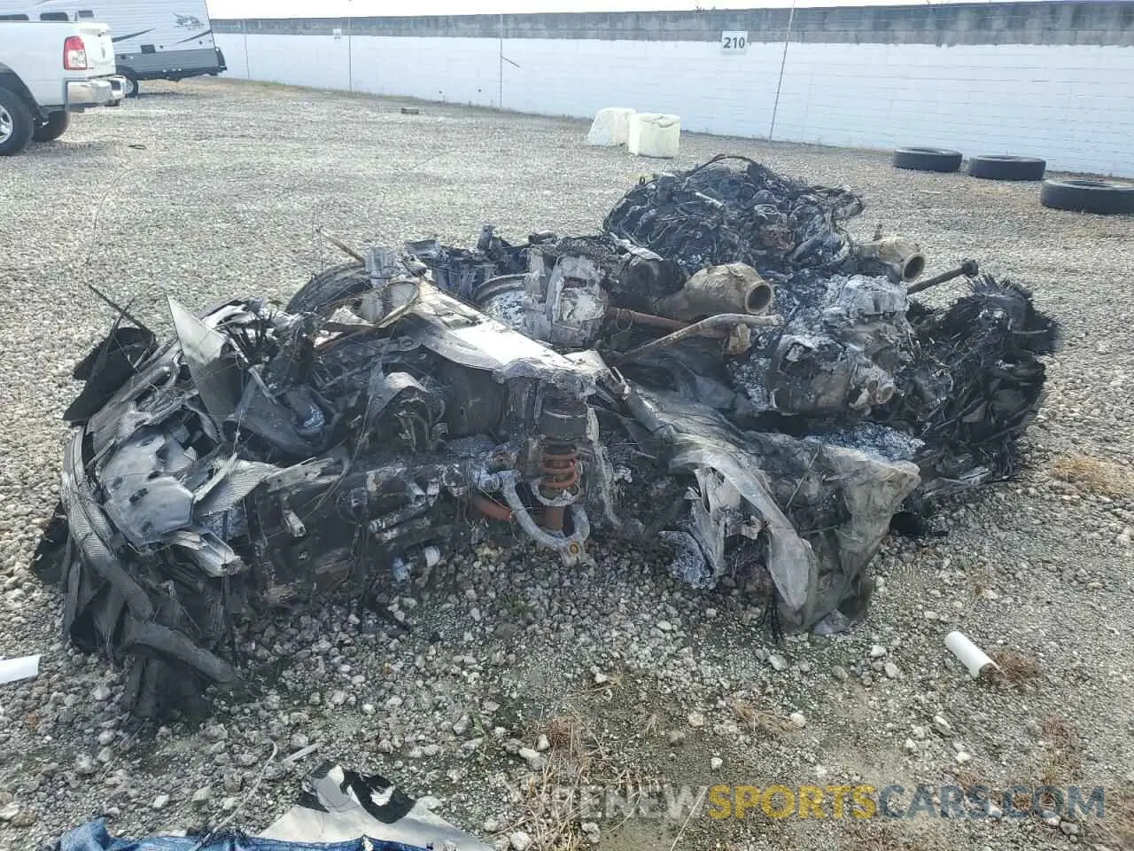 1 Photograph of a damaged car ZHWUA6ZX4PLA21440 LAMBORGHINI HURACAN ST 2023