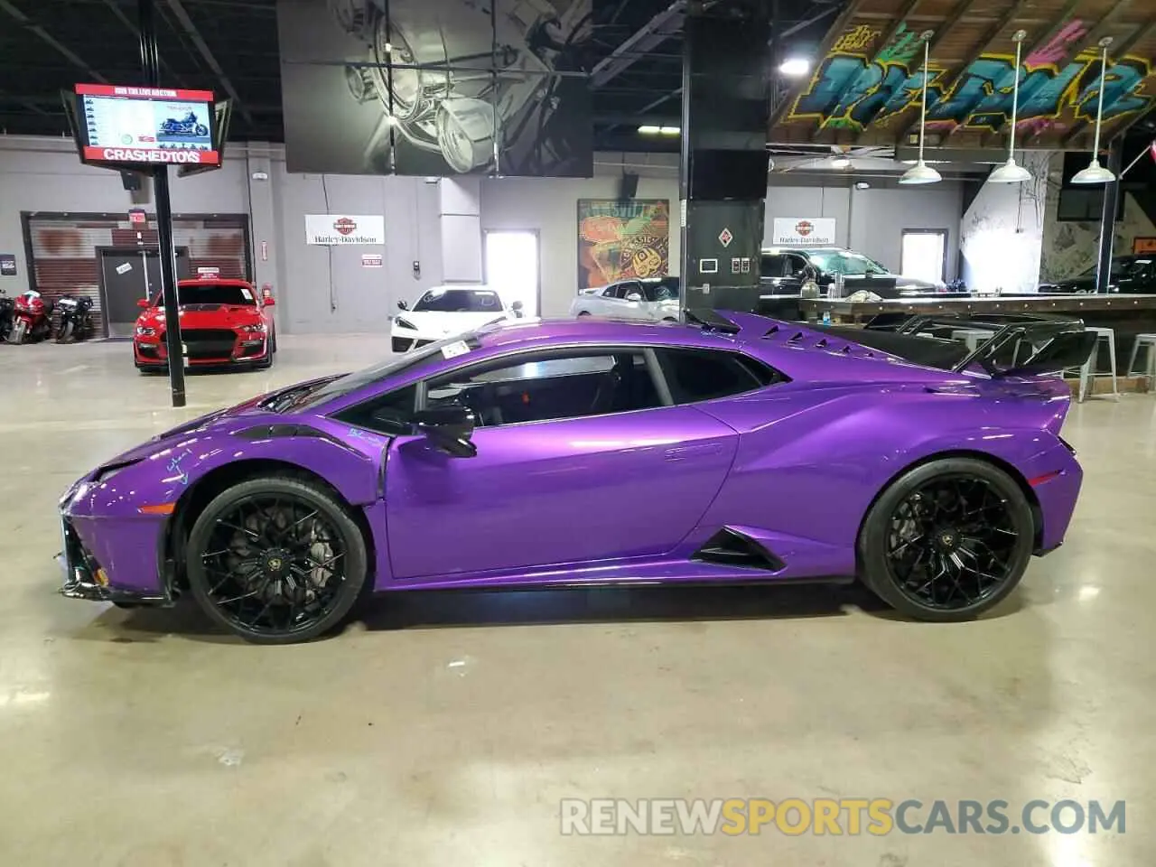 3 Photograph of a damaged car ZHWUA6ZX7PLA21724 LAMBORGHINI HURACAN ST 2023