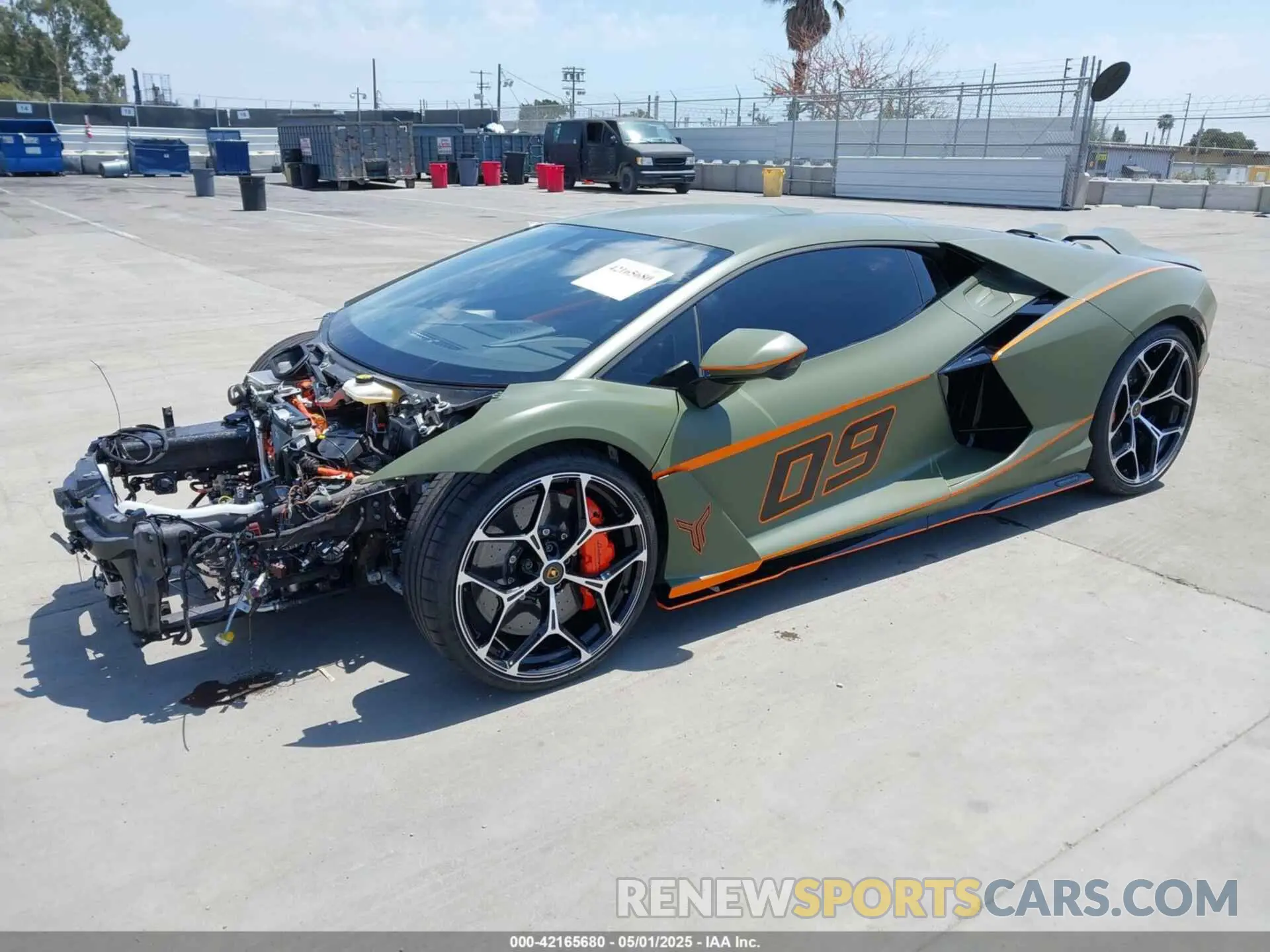 2 Photograph of a damaged car ZHWUC1ZM9RLA00251 LAMBORGHINI REVUELTO 2024