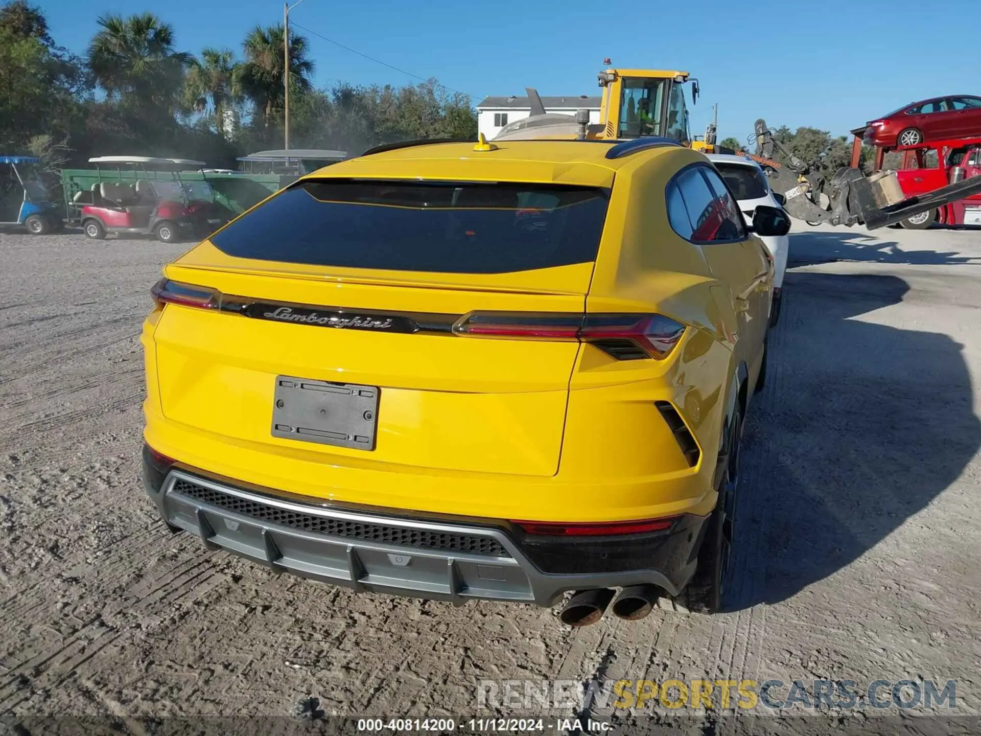 4 Photograph of a damaged car ZPBUA1ZL7KLA05899 LAMBORGHINI URUS 2019