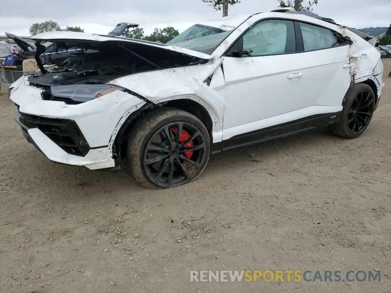 1 Photograph of a damaged car ZPBUB3ZL7RLA33480 LAMBORGHINI URUS S 2024