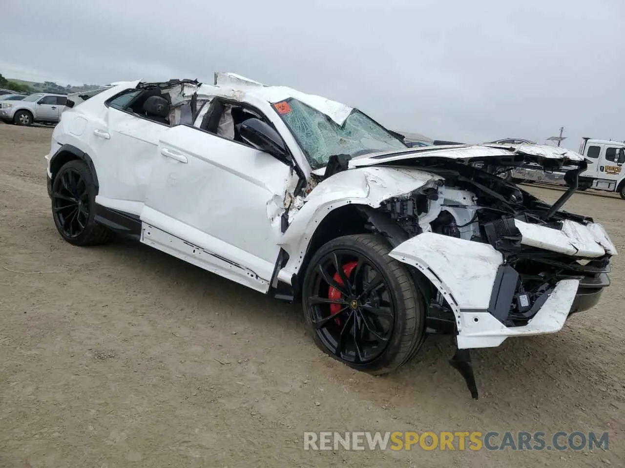 4 Photograph of a damaged car ZPBUB3ZL7RLA33480 LAMBORGHINI URUS S 2024