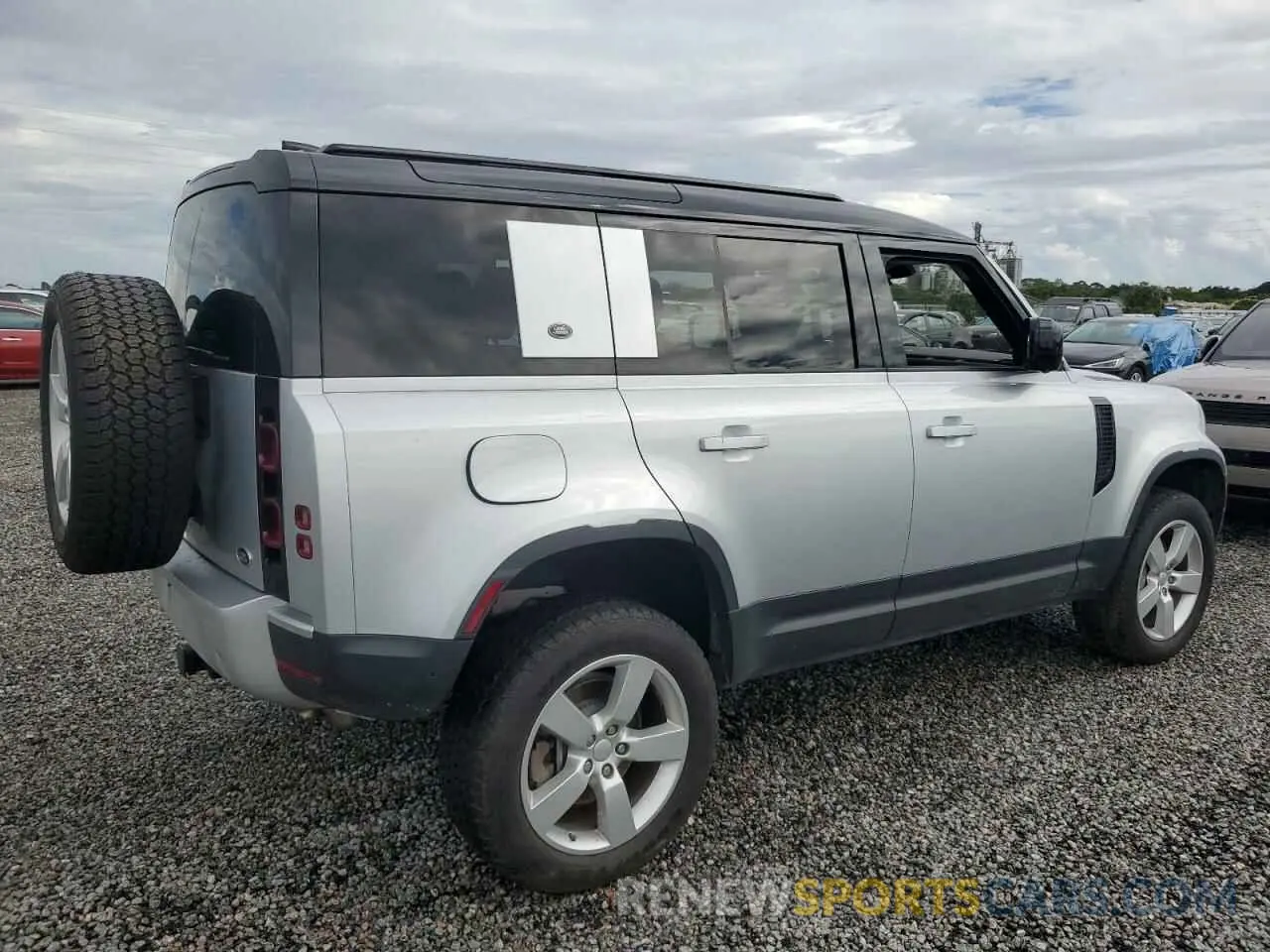 3 Photograph of a damaged car SALE1EEU3L2004783 LAND ROVER DEFENDER 2020