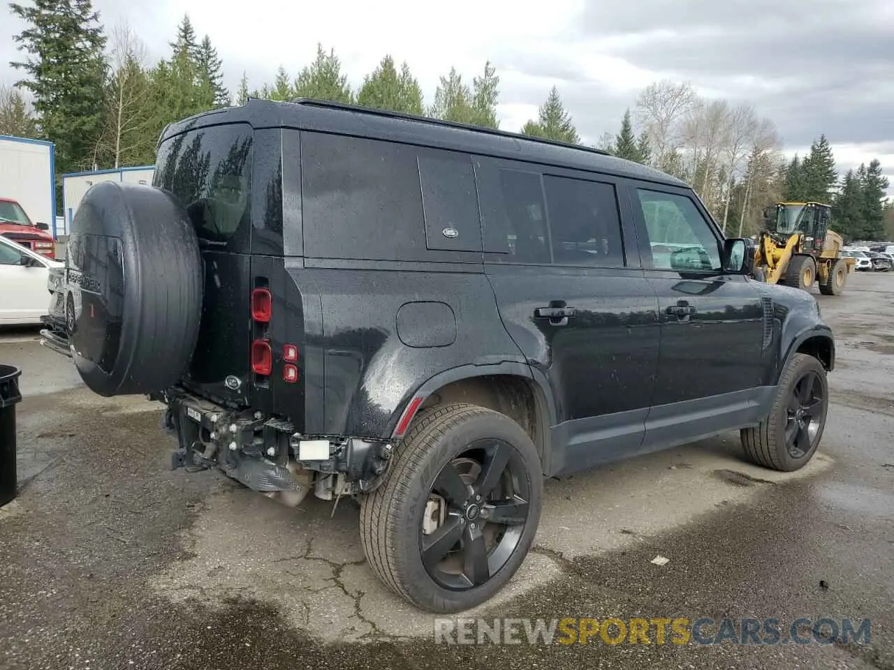 3 Photograph of a damaged car SALE9EEU6L2025605 LAND ROVER DEFENDER 2020