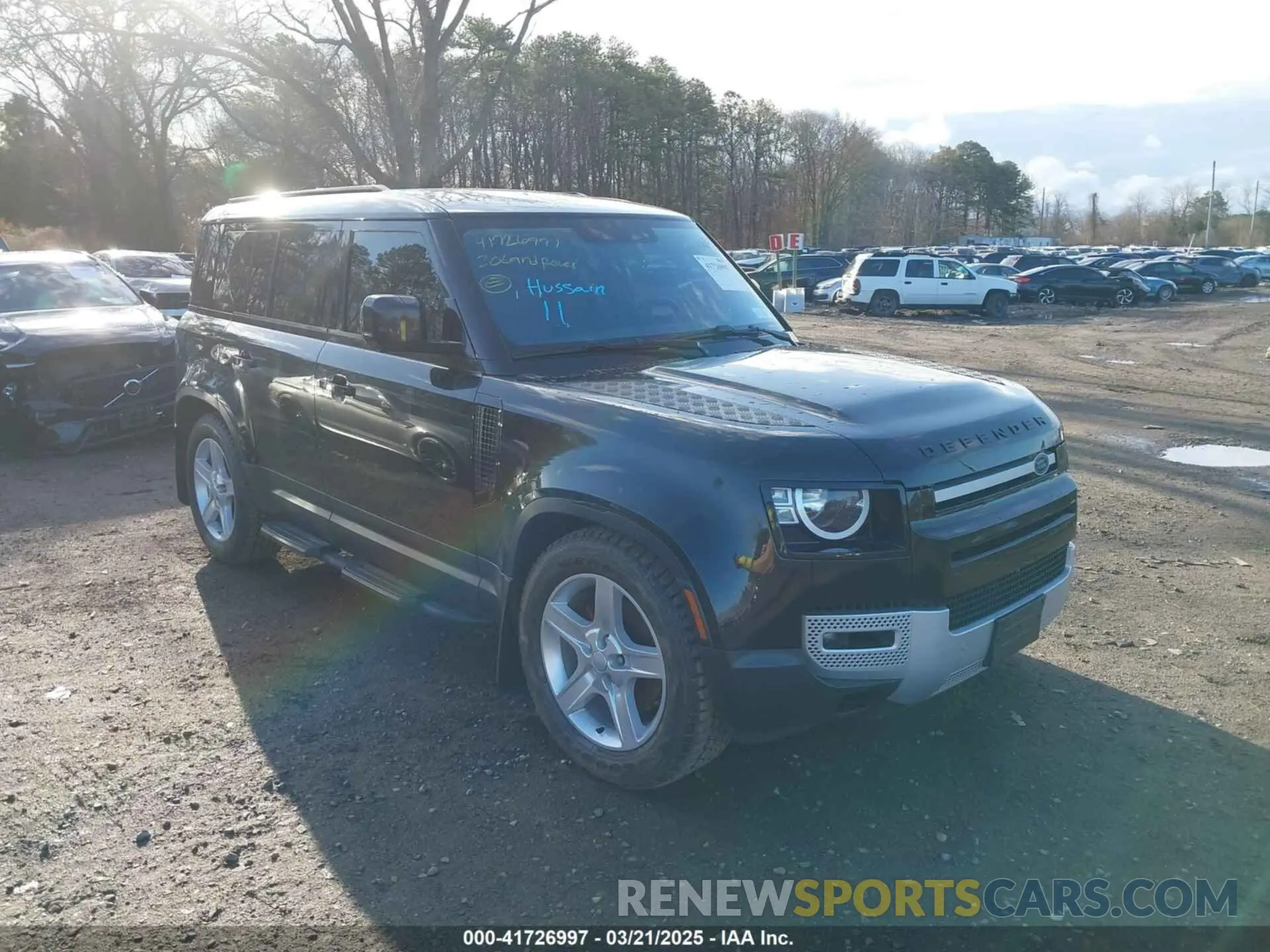 1 Photograph of a damaged car SALEJ7EX6L2033362 LAND ROVER DEFENDER 2020